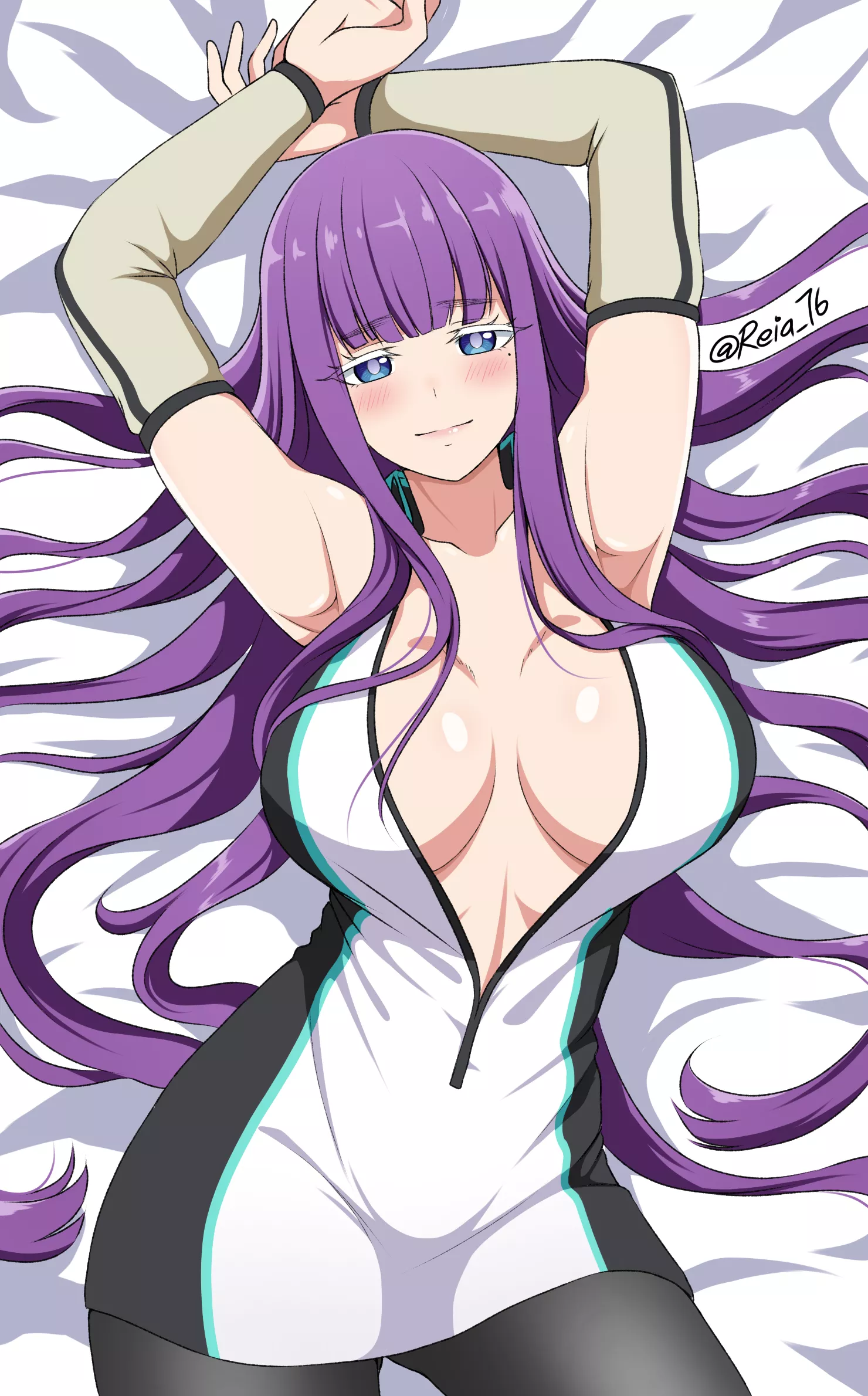 I drew mira suou from World end harem posted by Reia_76