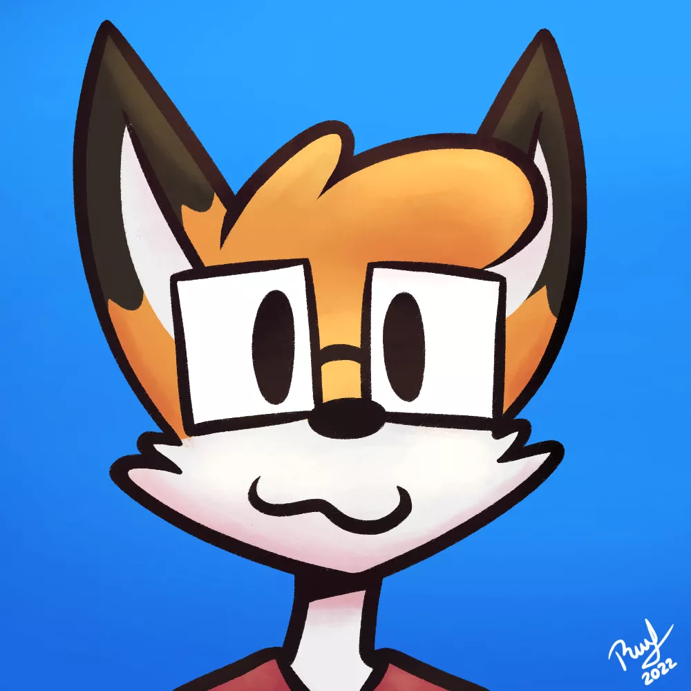 I drew my fursona posted by RafVicAlv