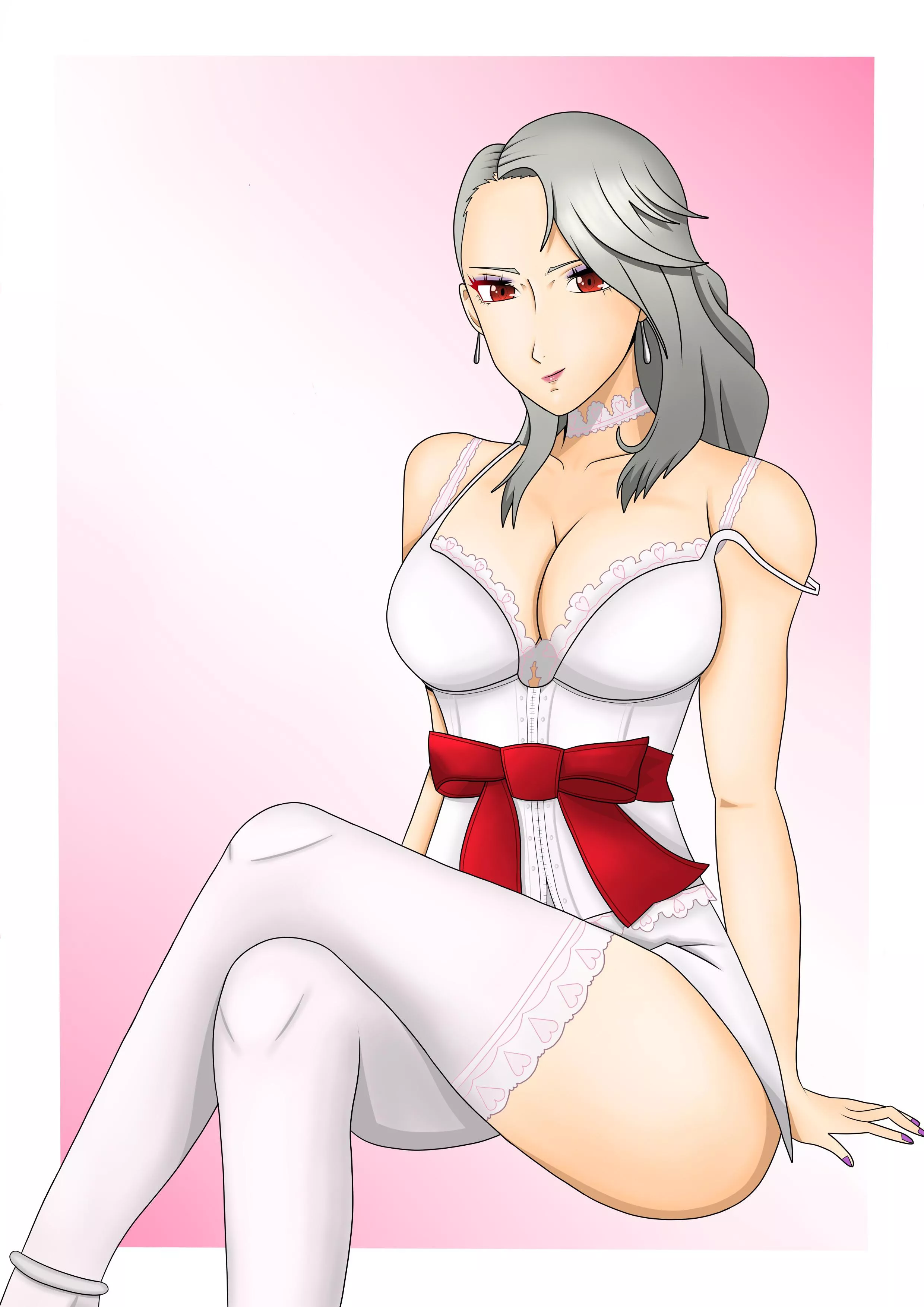 I drew Sae as Catherine posted by rrl0215