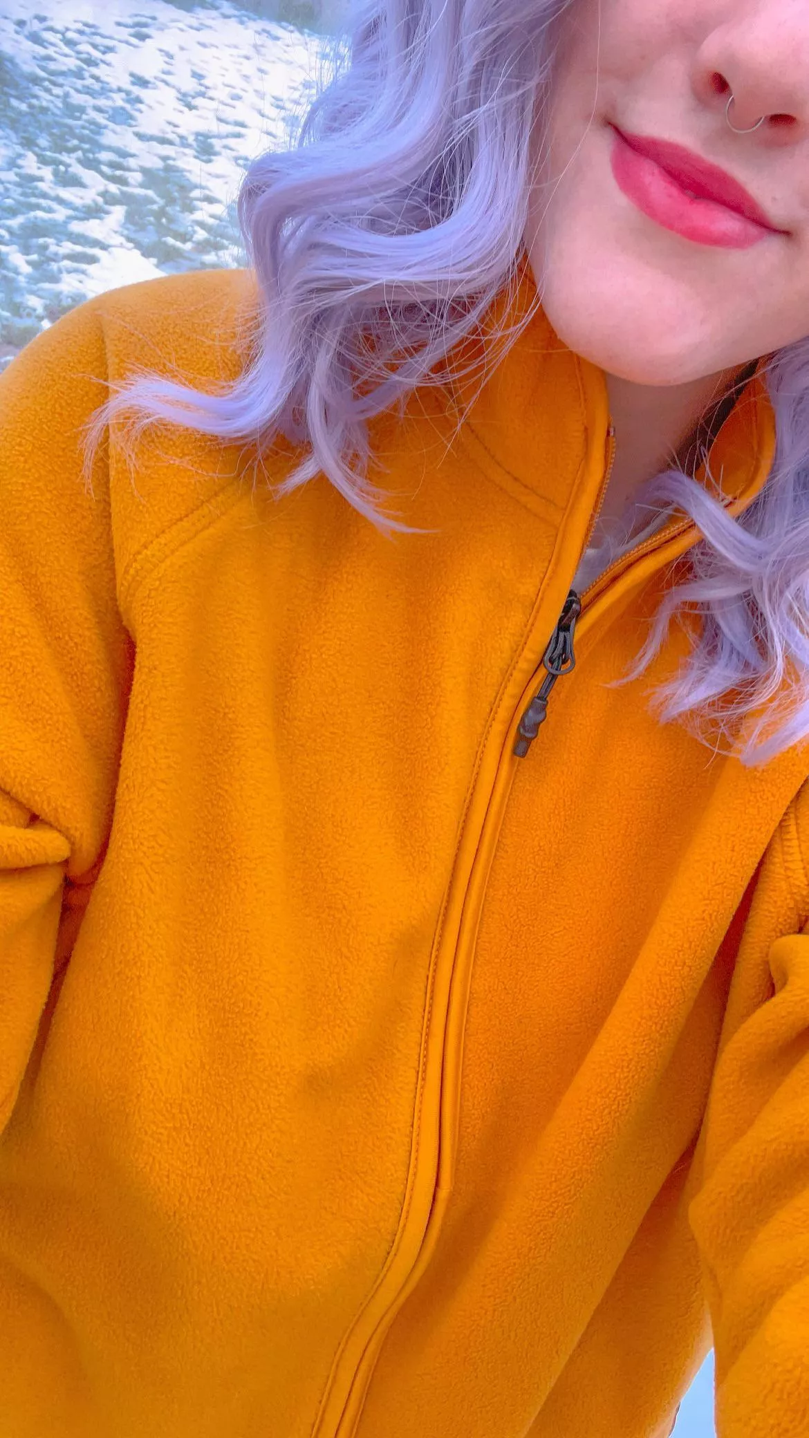 I dyed my hair and got a new piercing! 🥰 posted by zen_flower