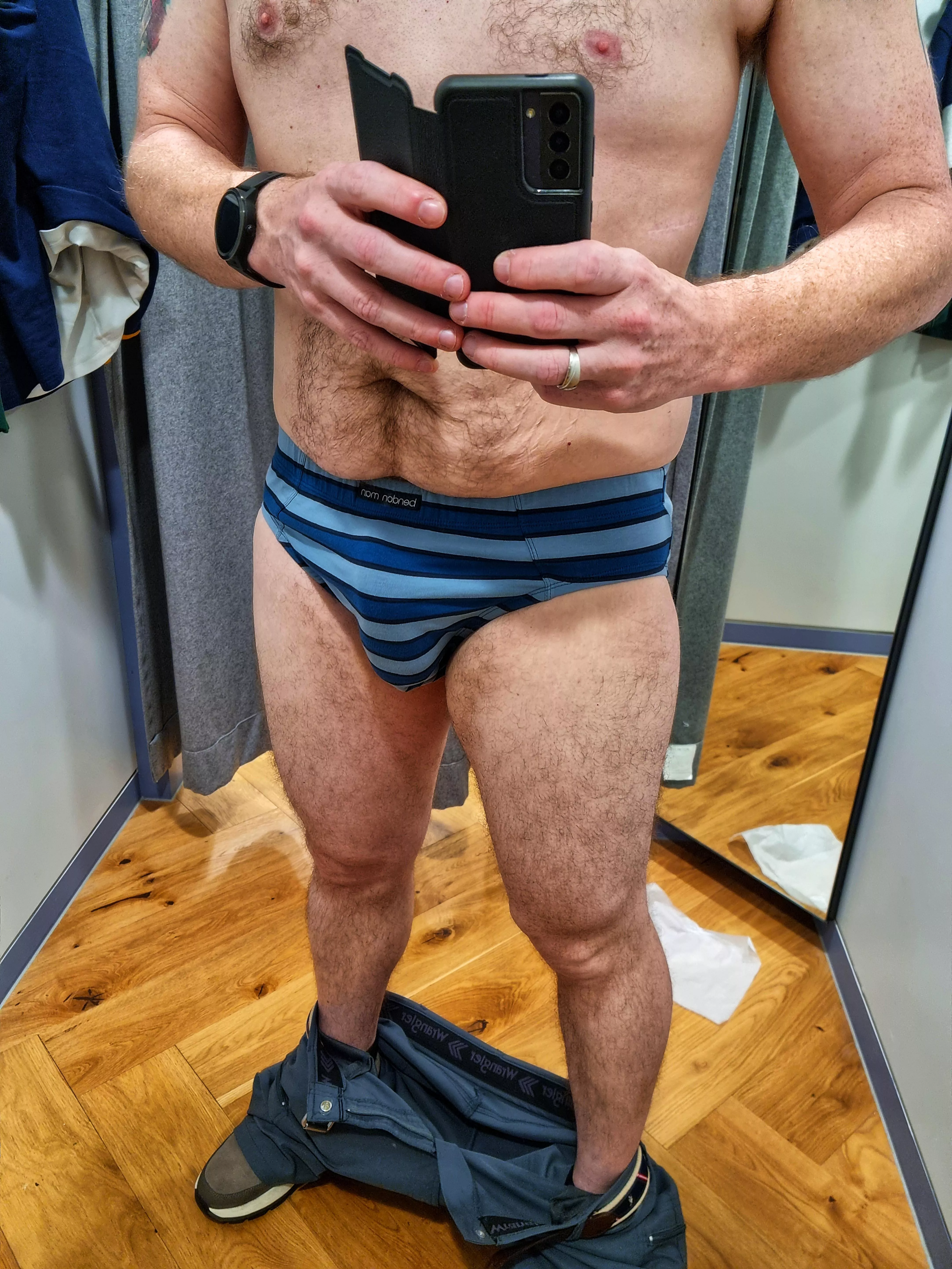 I forgot what I came in here to try on. posted by Masters_Undies_Boy