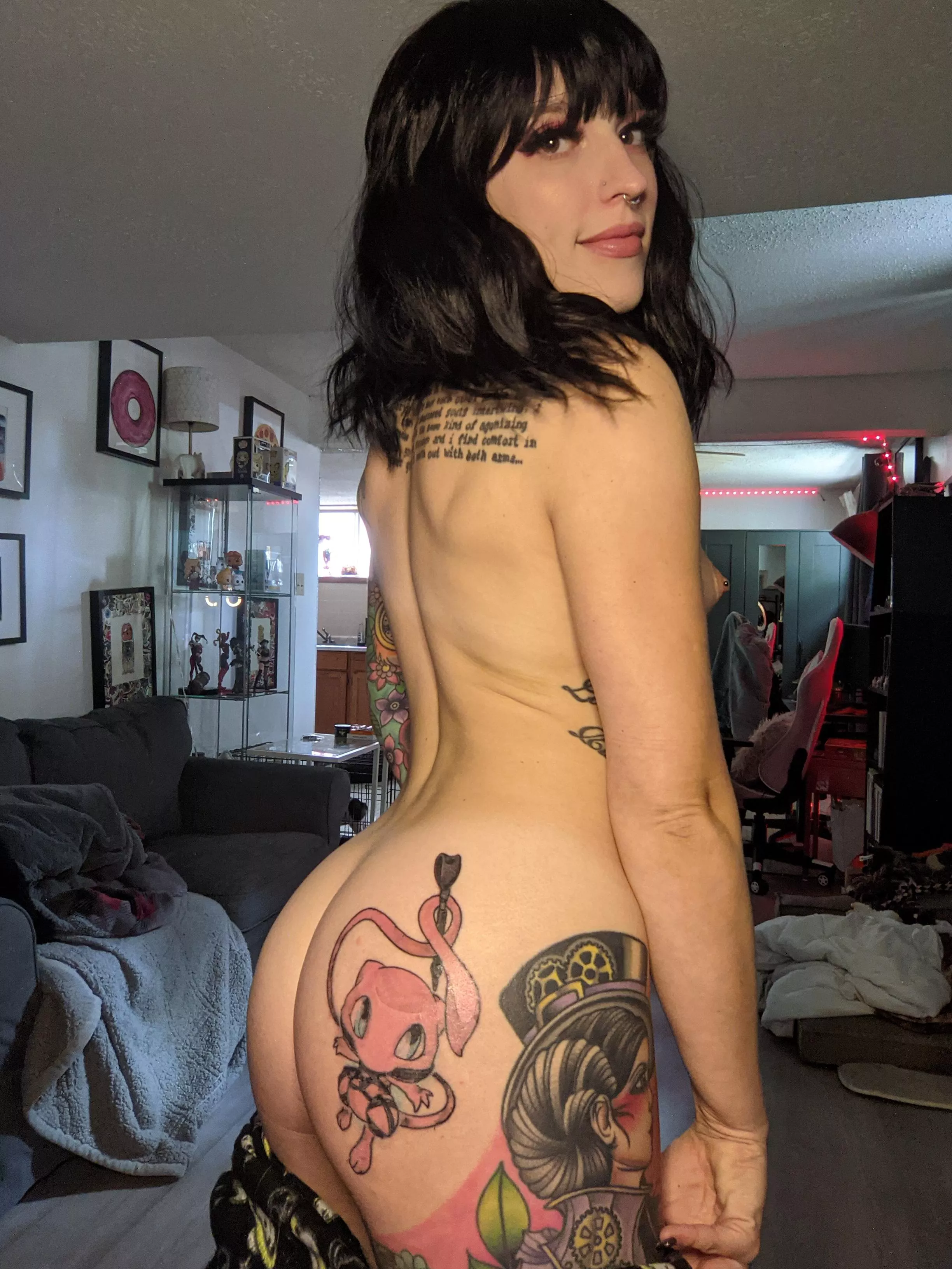 I got a new tattoo on my ass! Do you like it? [f] posted by moonnbabyx