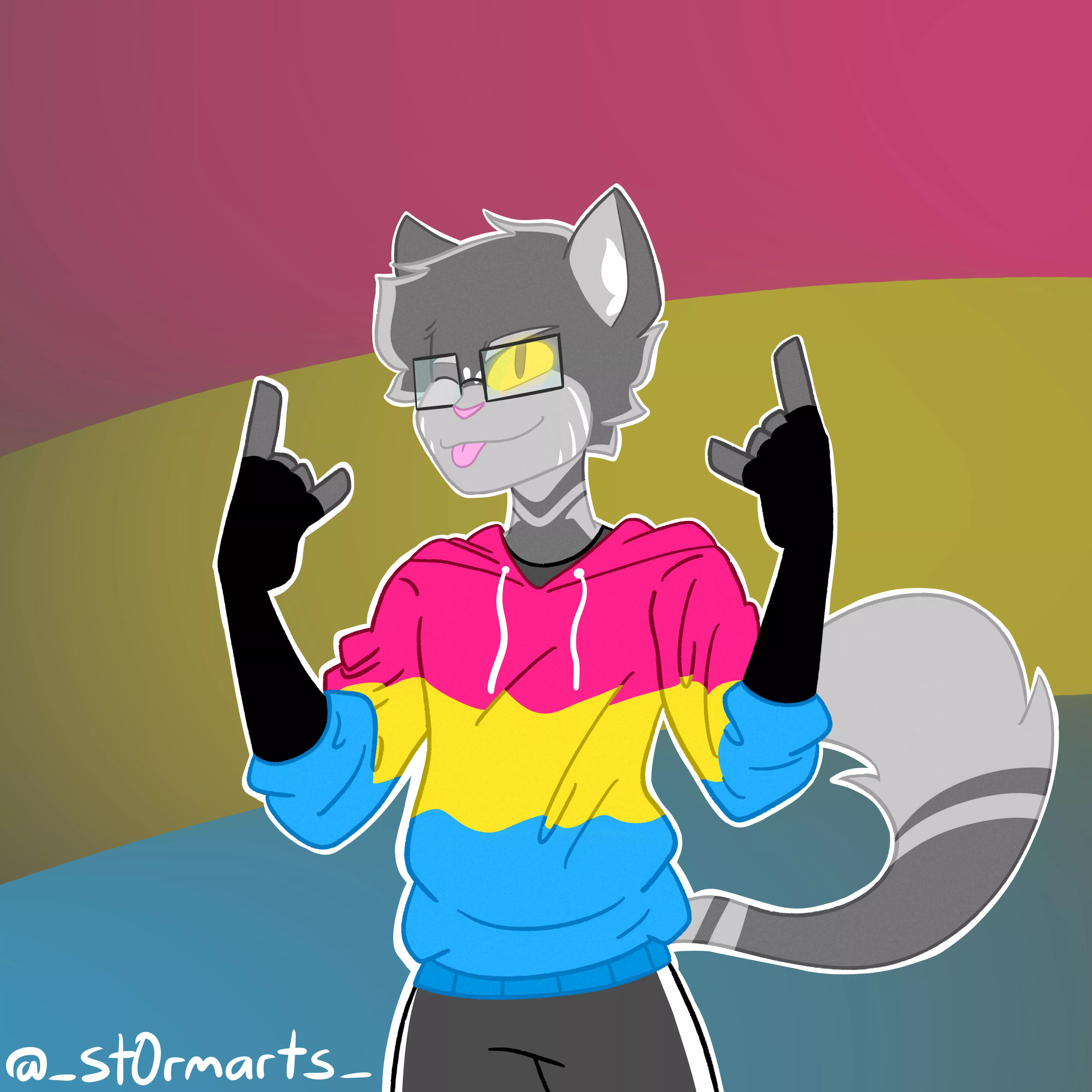 I gotta get me a hoodie like that irl (Art by me: @_st0rmarts_ on Instagram) posted by Storm4158