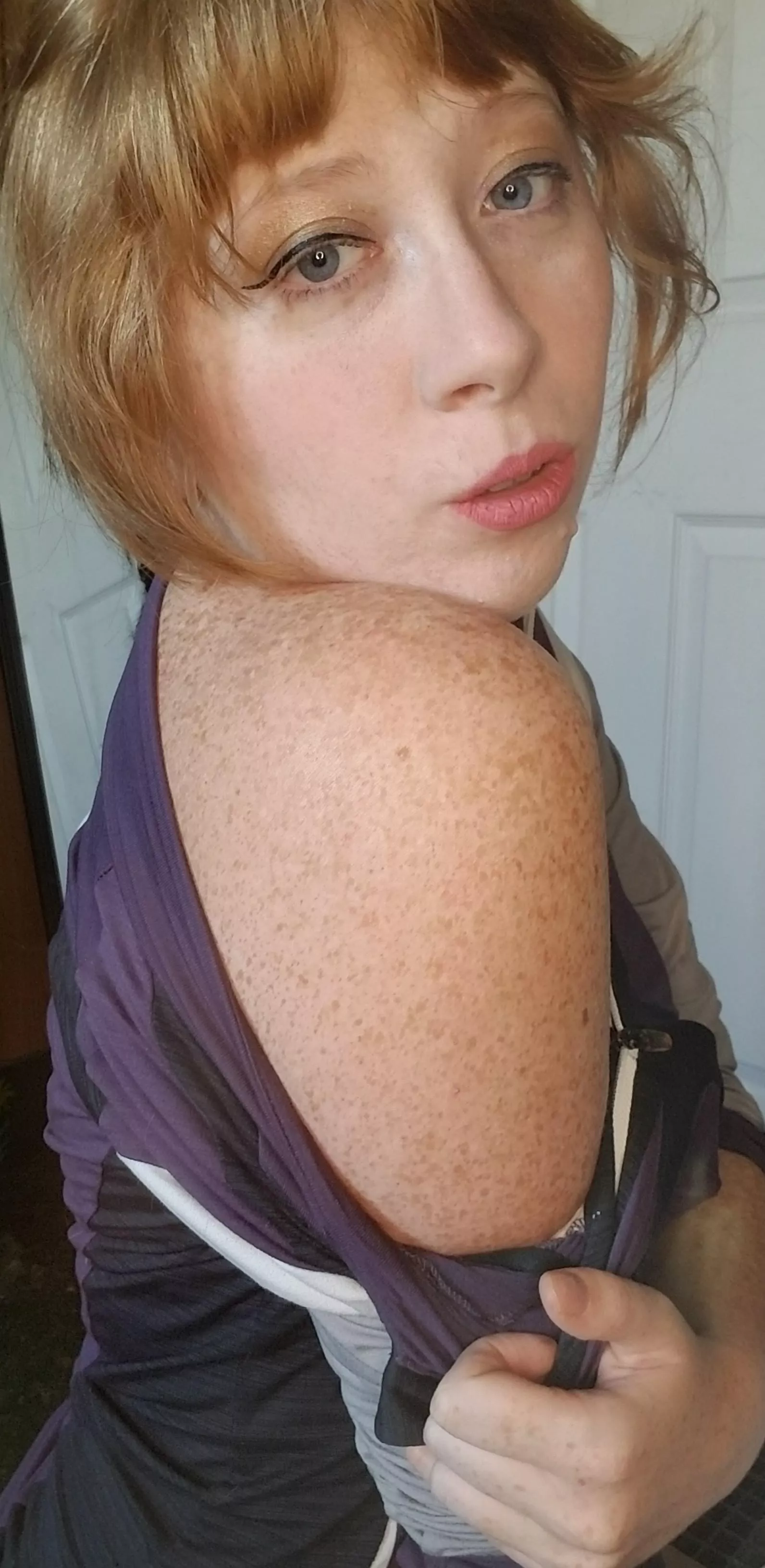 I have so many shoulder freckles :P posted by iris_blossom