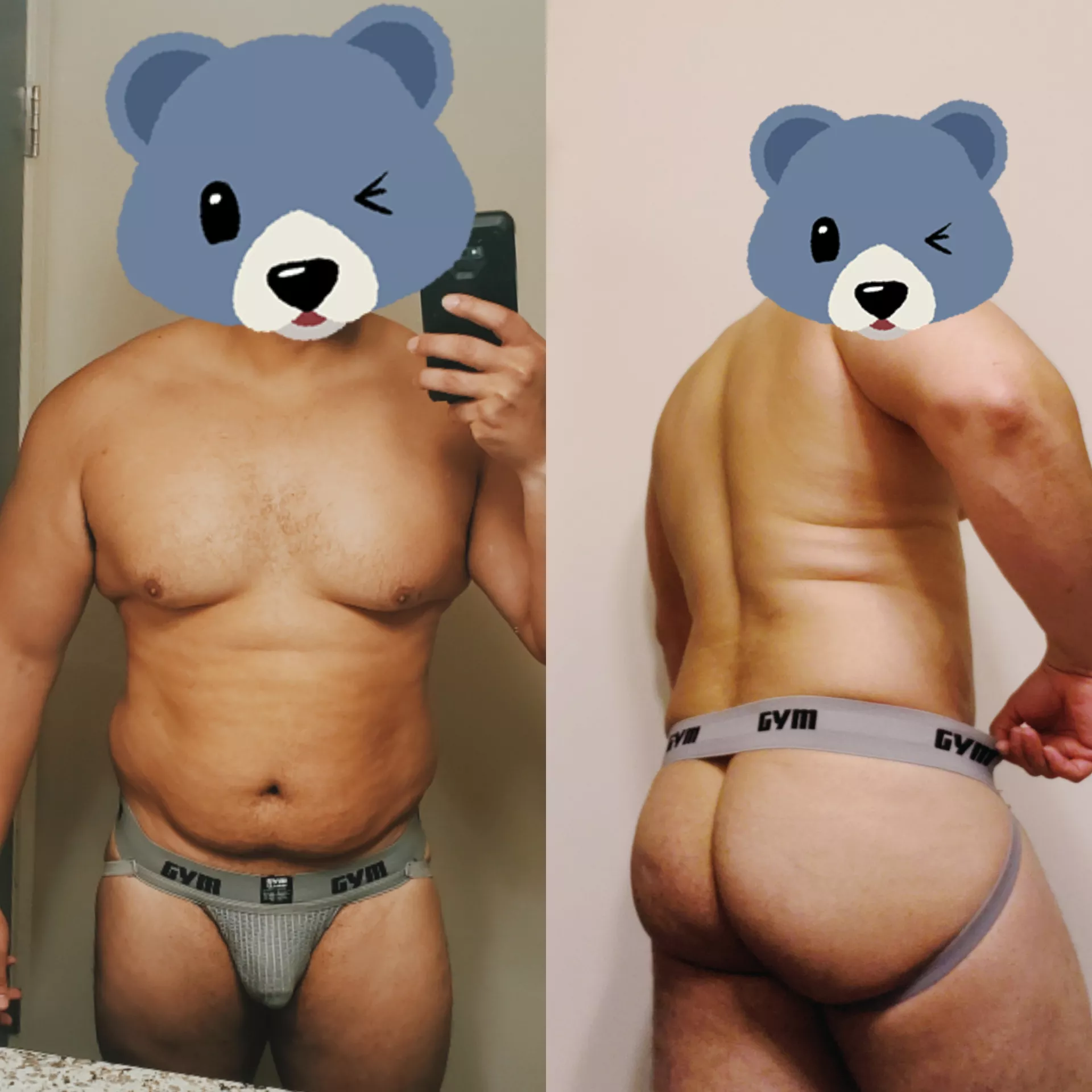 I heard y'all liked straight daddies in jockstraps. posted by bigboy30813