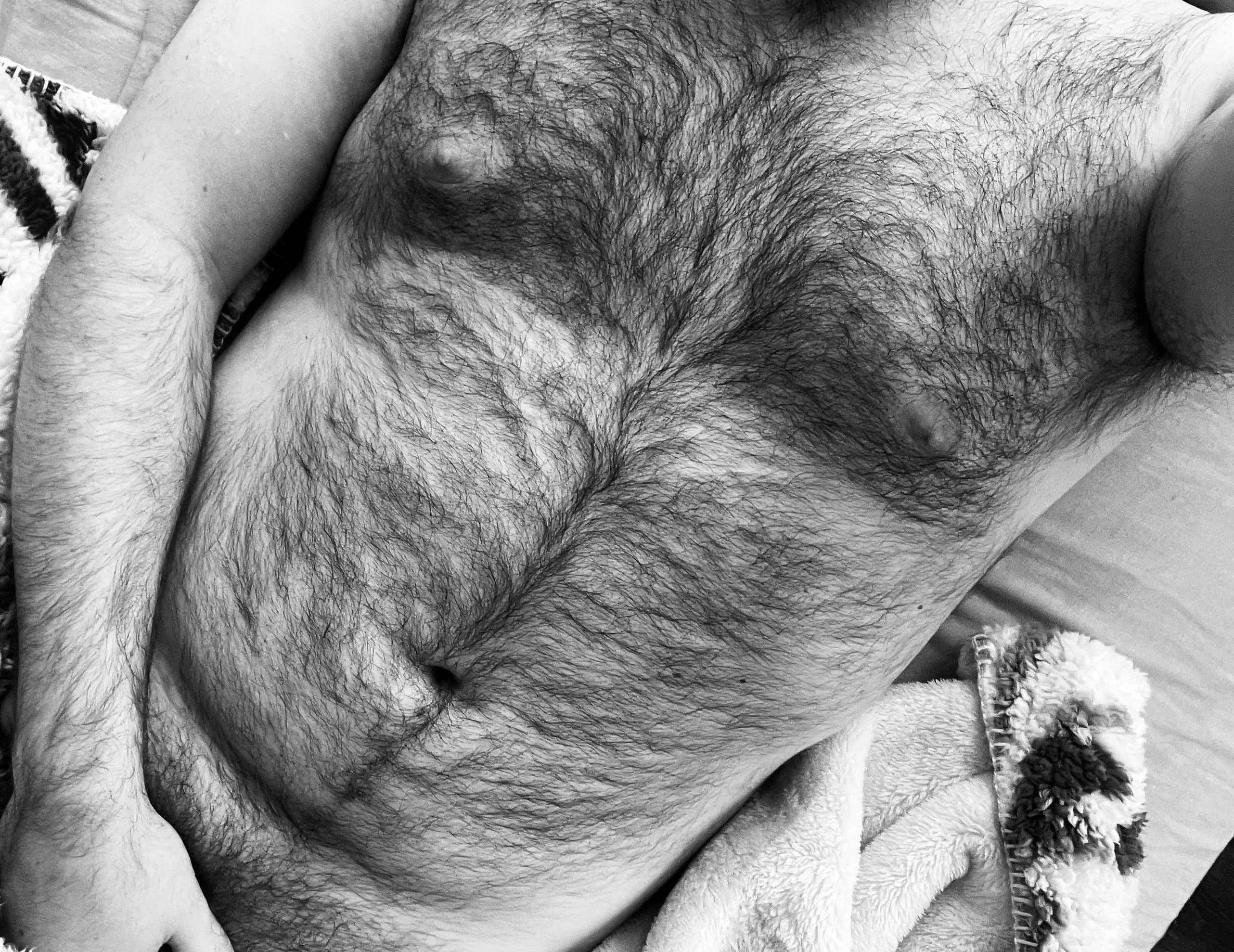 I heard you guys like chest hair. posted by hairythrowaway1313