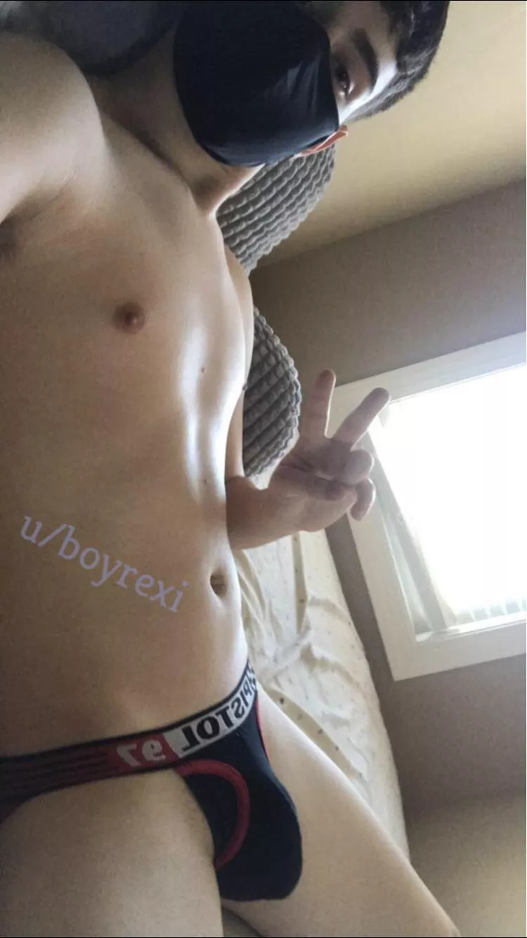 I hope I look good in a strap <3 posted by boyrexi