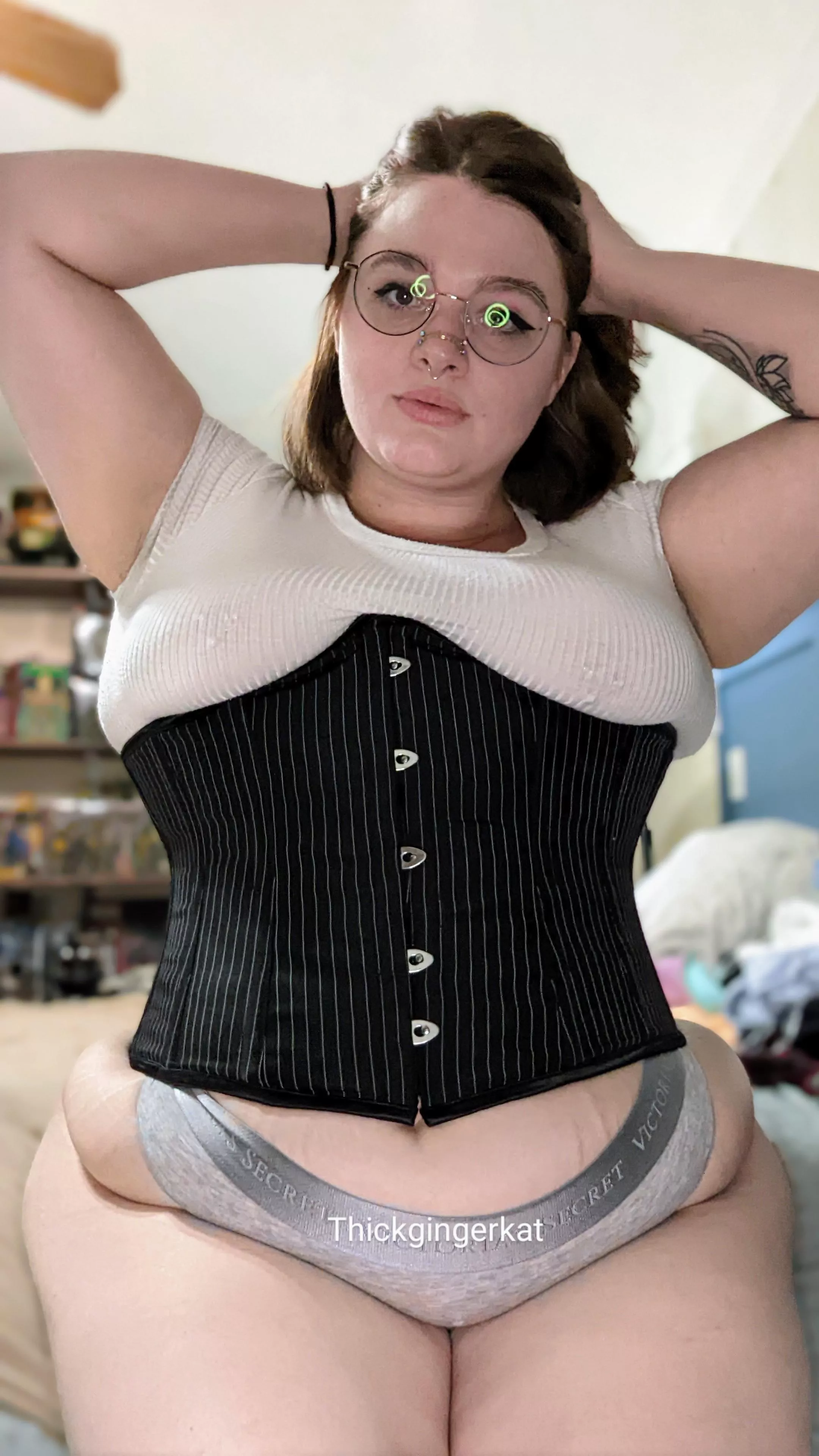 I hope these thick thighs can save your life. posted by thickgingerkat