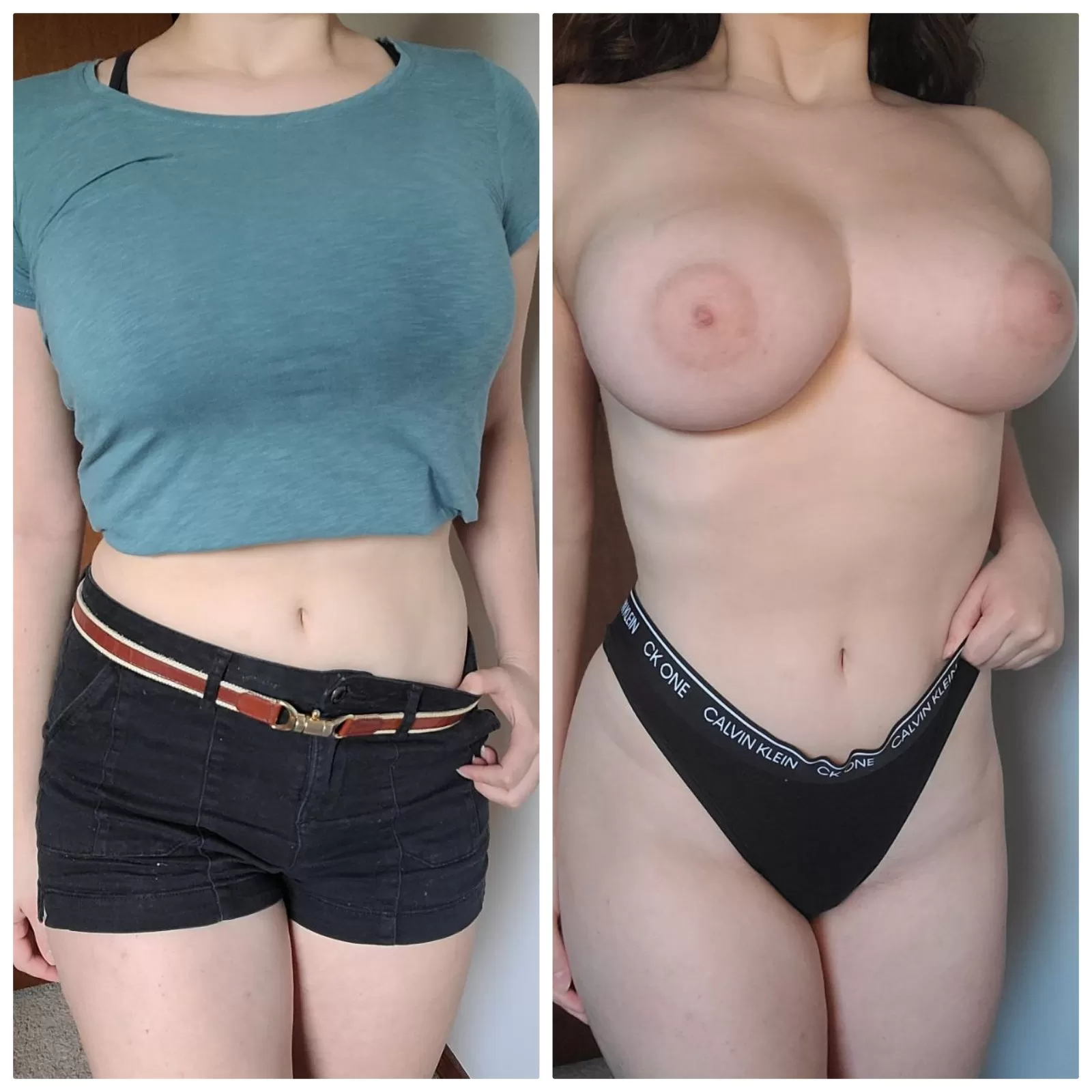 I hope you don't mind my naturally big & perky boobs on here (18f) posted by Your_submissive_doll