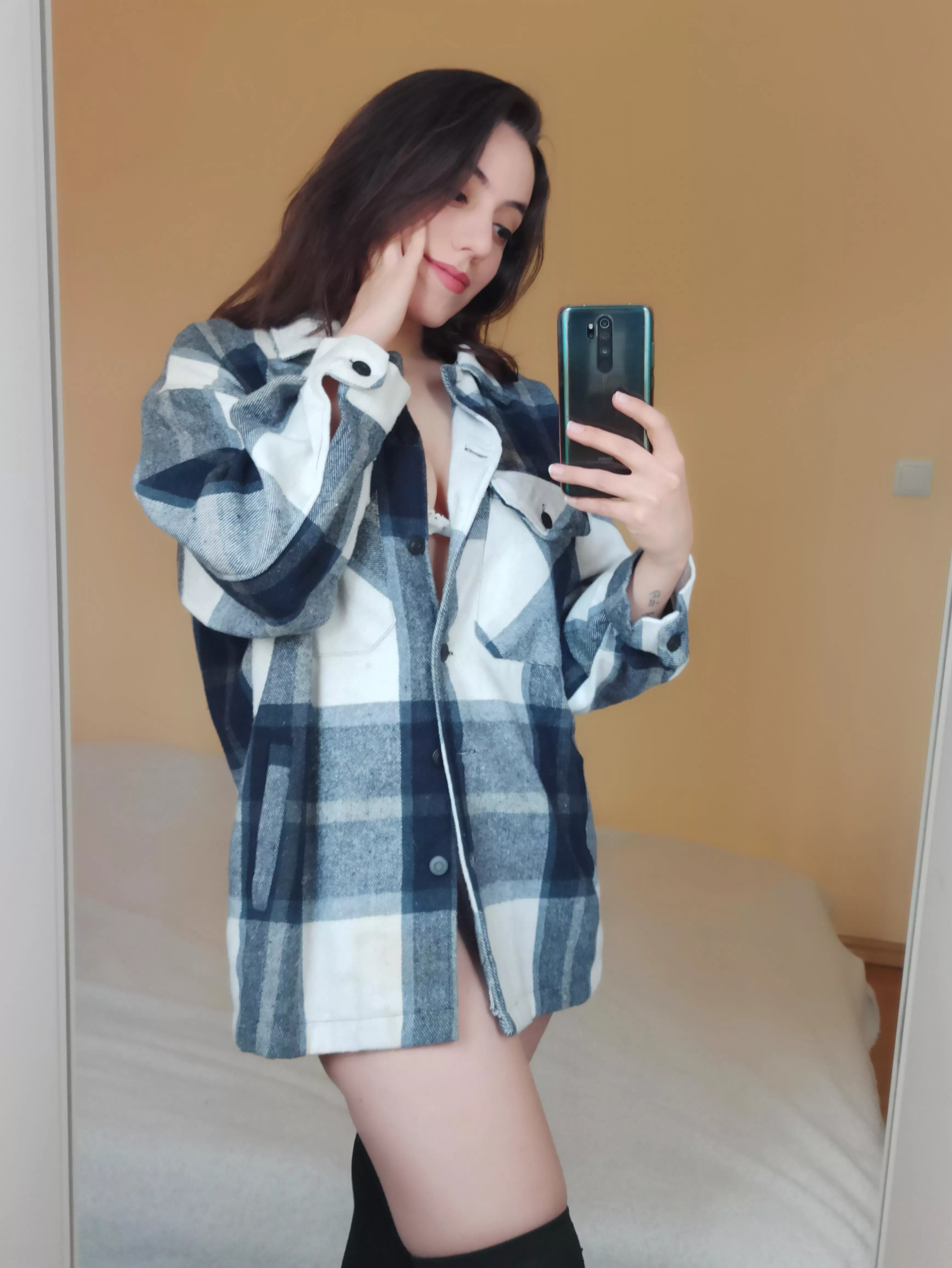 I hope you guys like my flannel! posted by kanchhicat