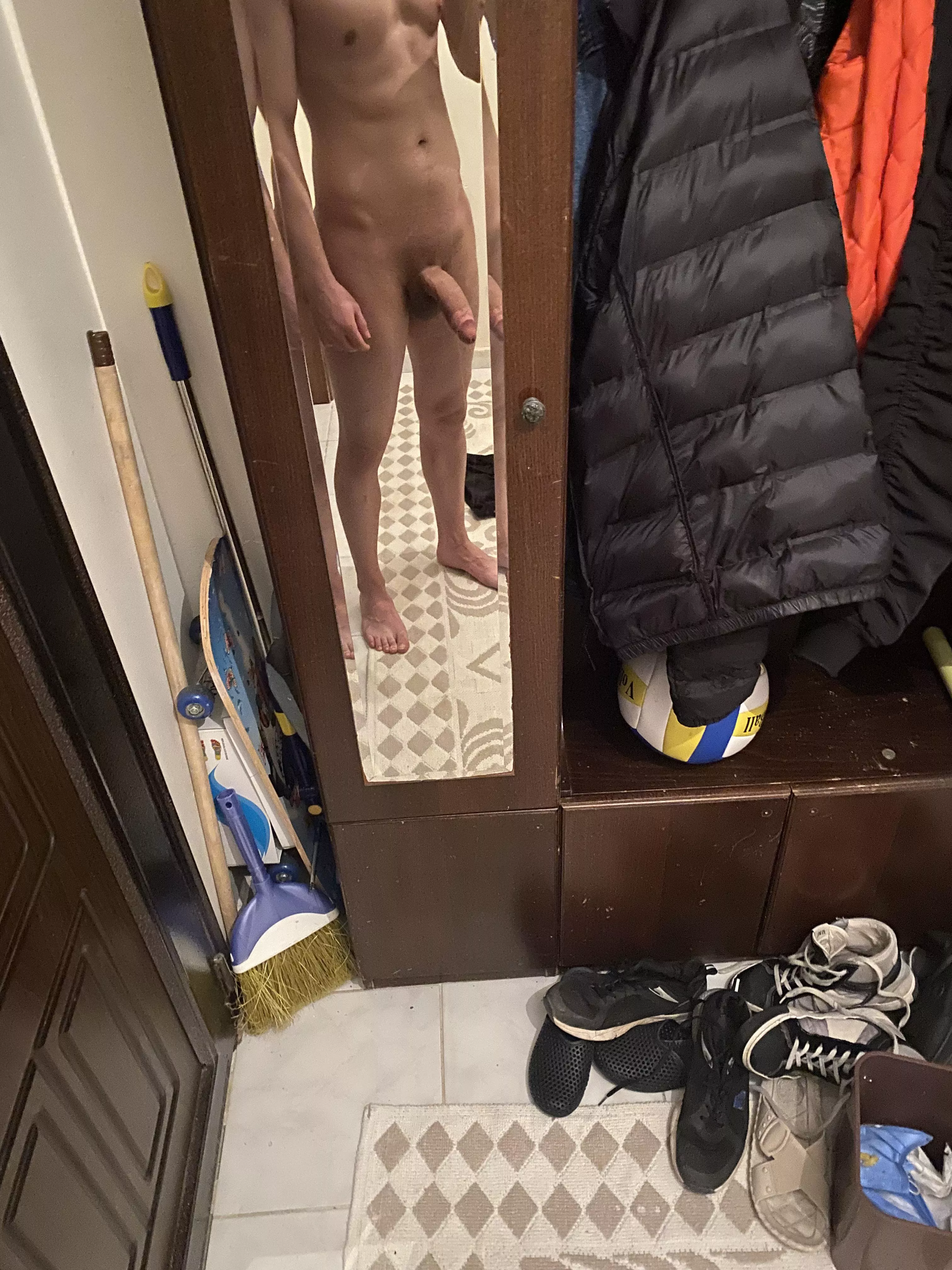 I just add some videos and photos in front of the mirror on my onlyfans come and see my body and monster🍆🍆🤪 posted by Ok_Ring7638