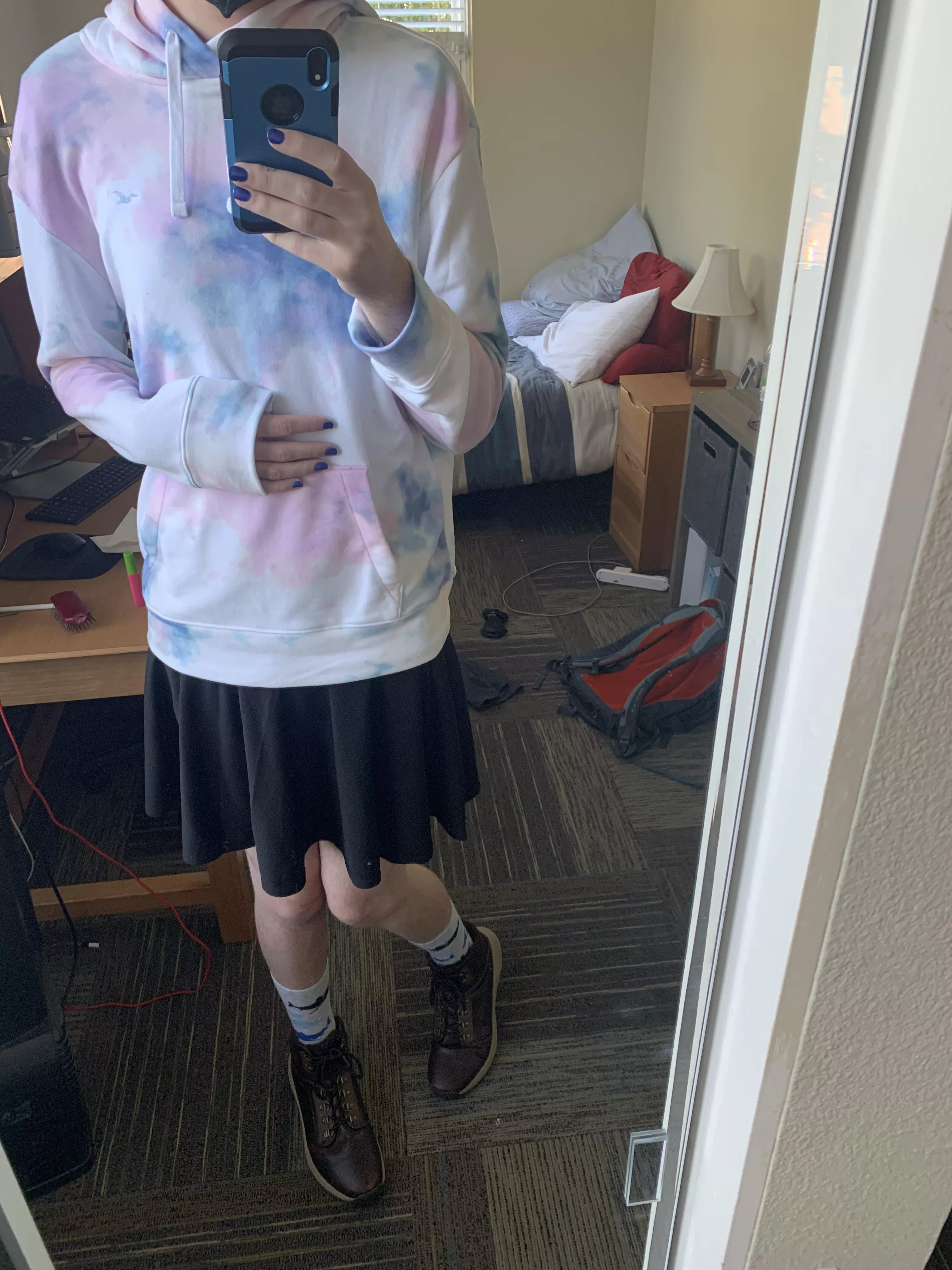 I know it’s not much but it’s my first outfit in public :) posted by WhoIKnowIAm