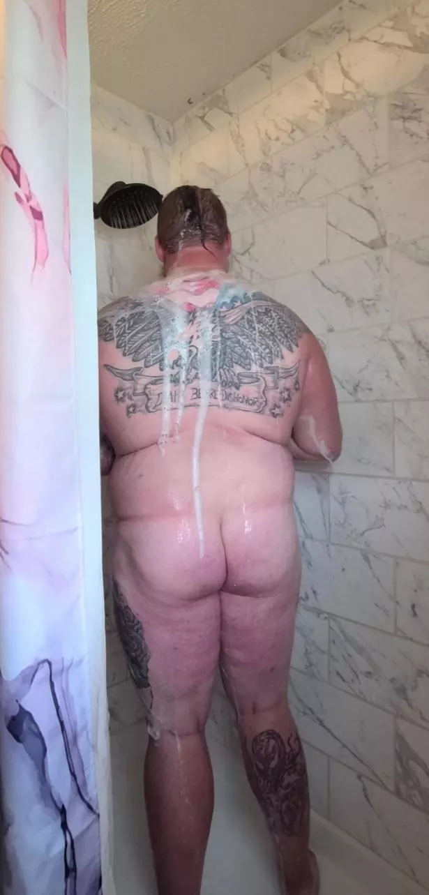 I know soapy titty pics are in, how about soapy ass pics?! posted by CoStrongman