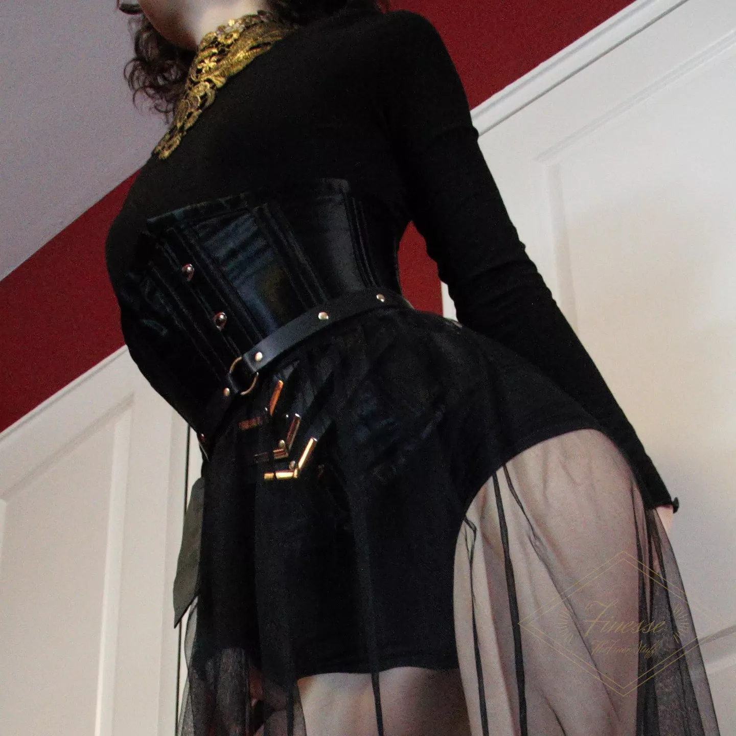 I like layering harnesses on top of my corsets posted by TheFinerStuff