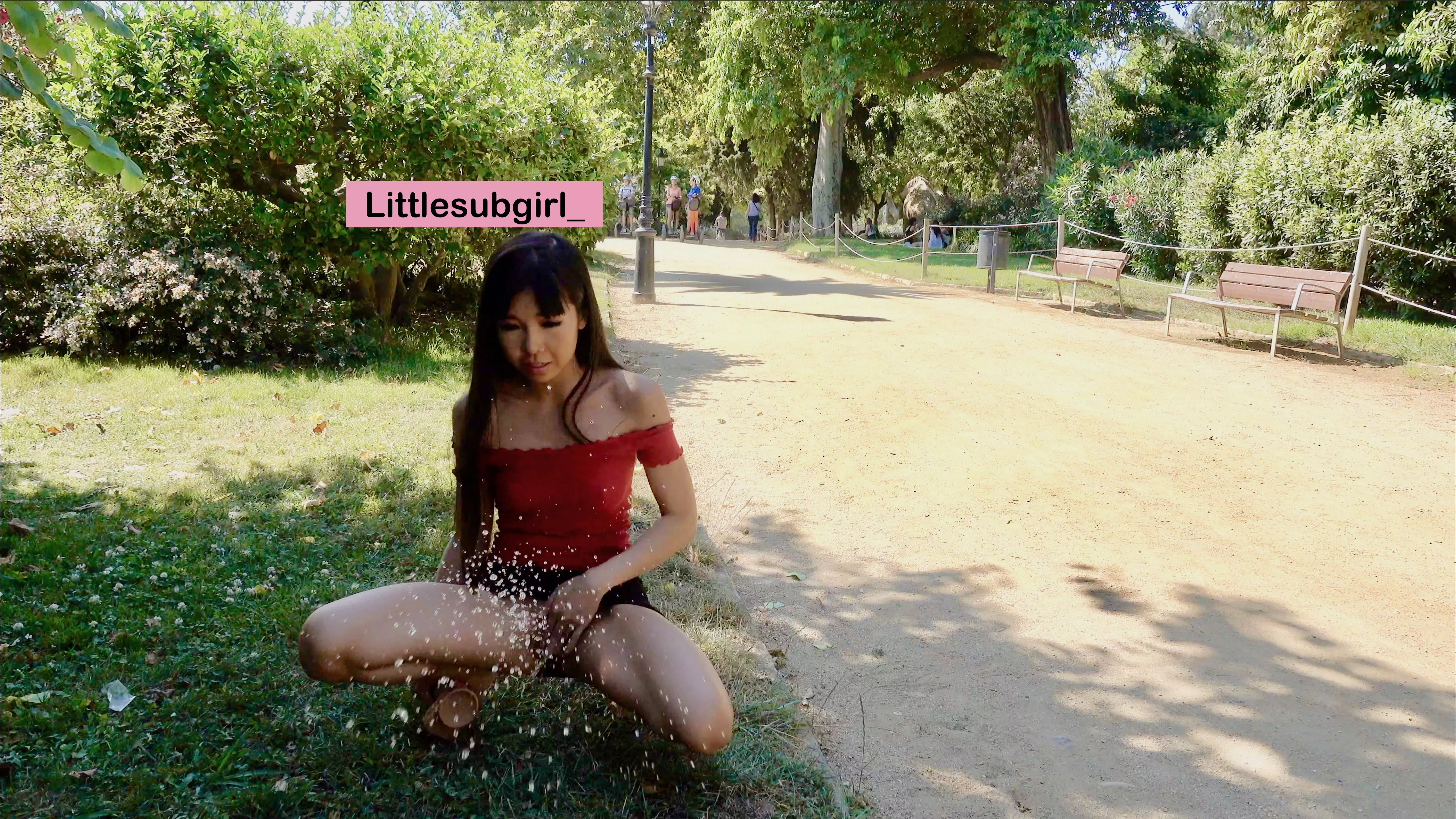 I like squirting in public ;) [OC] posted by littlesubgirl_