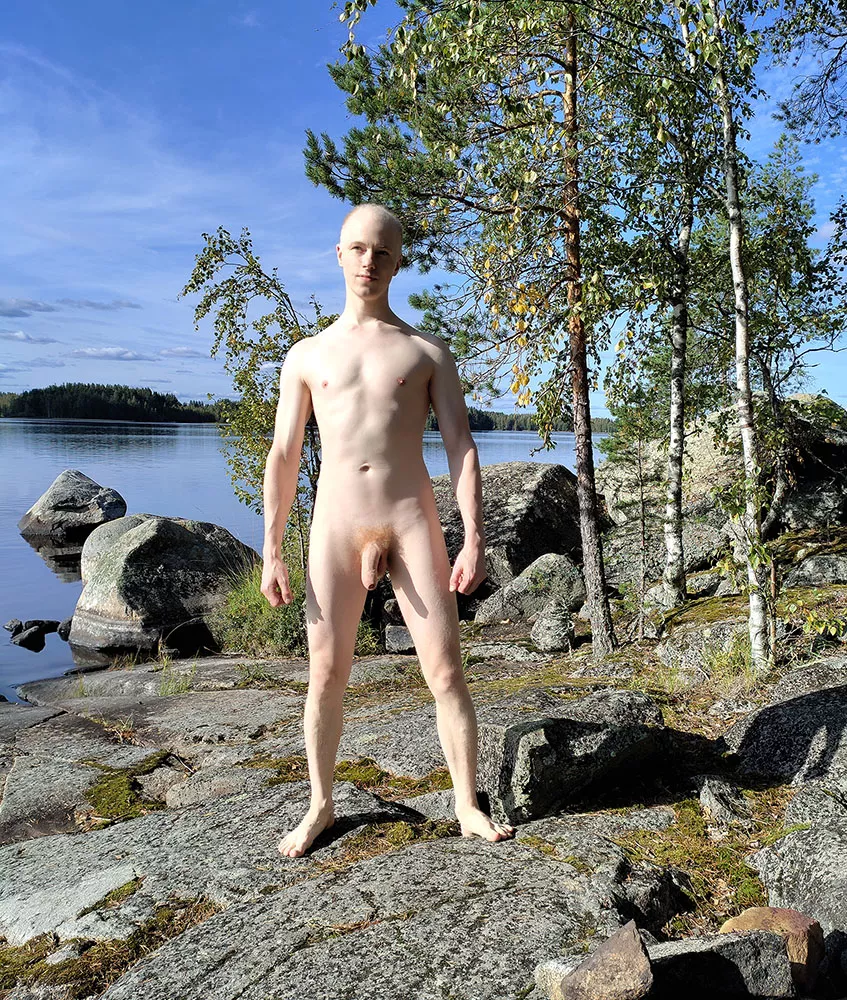 I like to be naked outdoors often. Risk to be caught makes me horny. posted by WildNorthguy