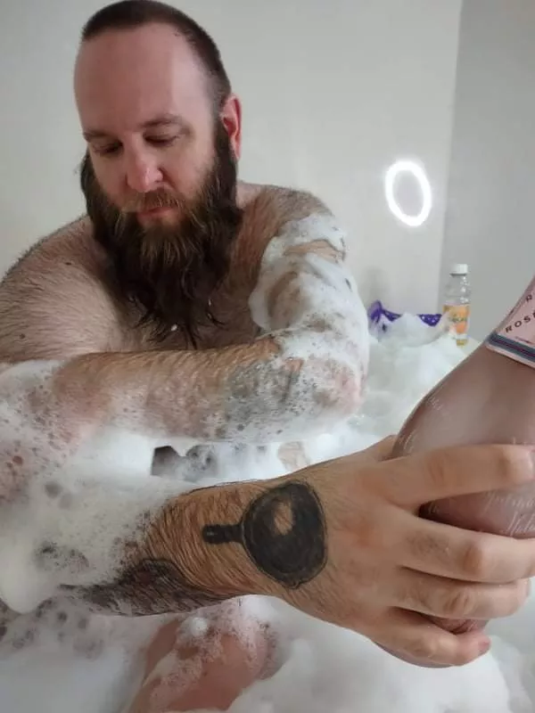 I love a good soak. posted by beardedlegend9797