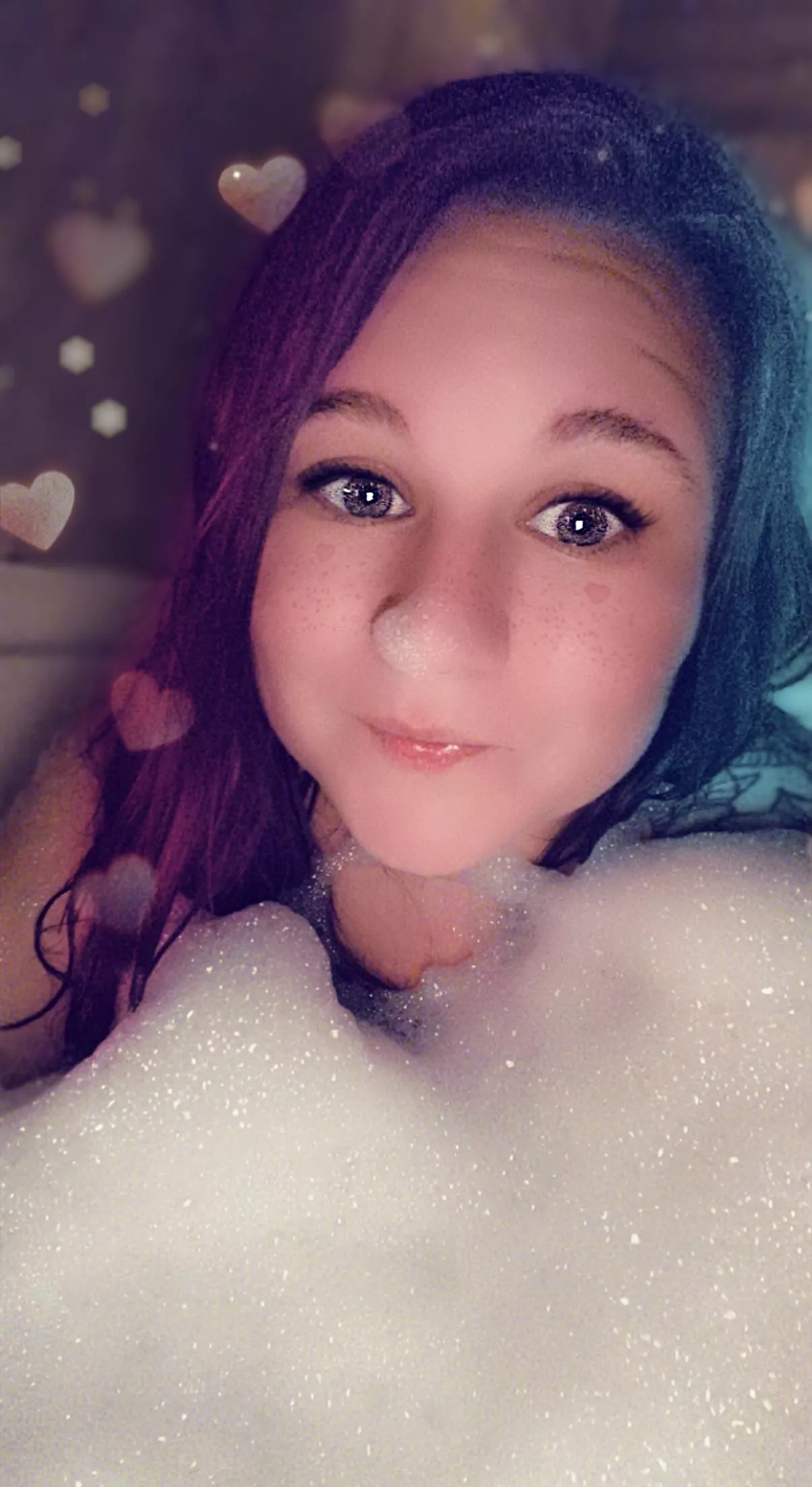 I love bathtime ðŸ’œðŸ’œ posted by ksprincesss92