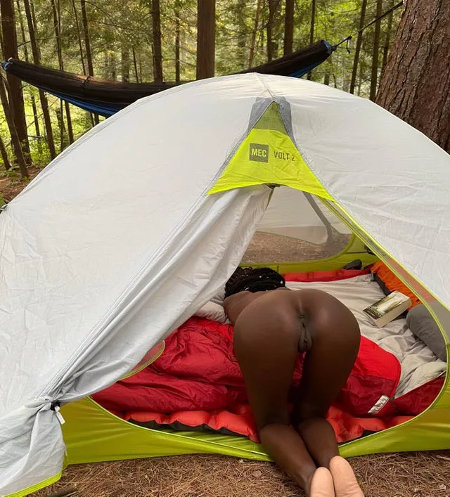 I love being face down and ass up anywhere. Even when I'm at a campsite in the woods. I'm always ready to take cock 😜 posted by Slutmeatcunt