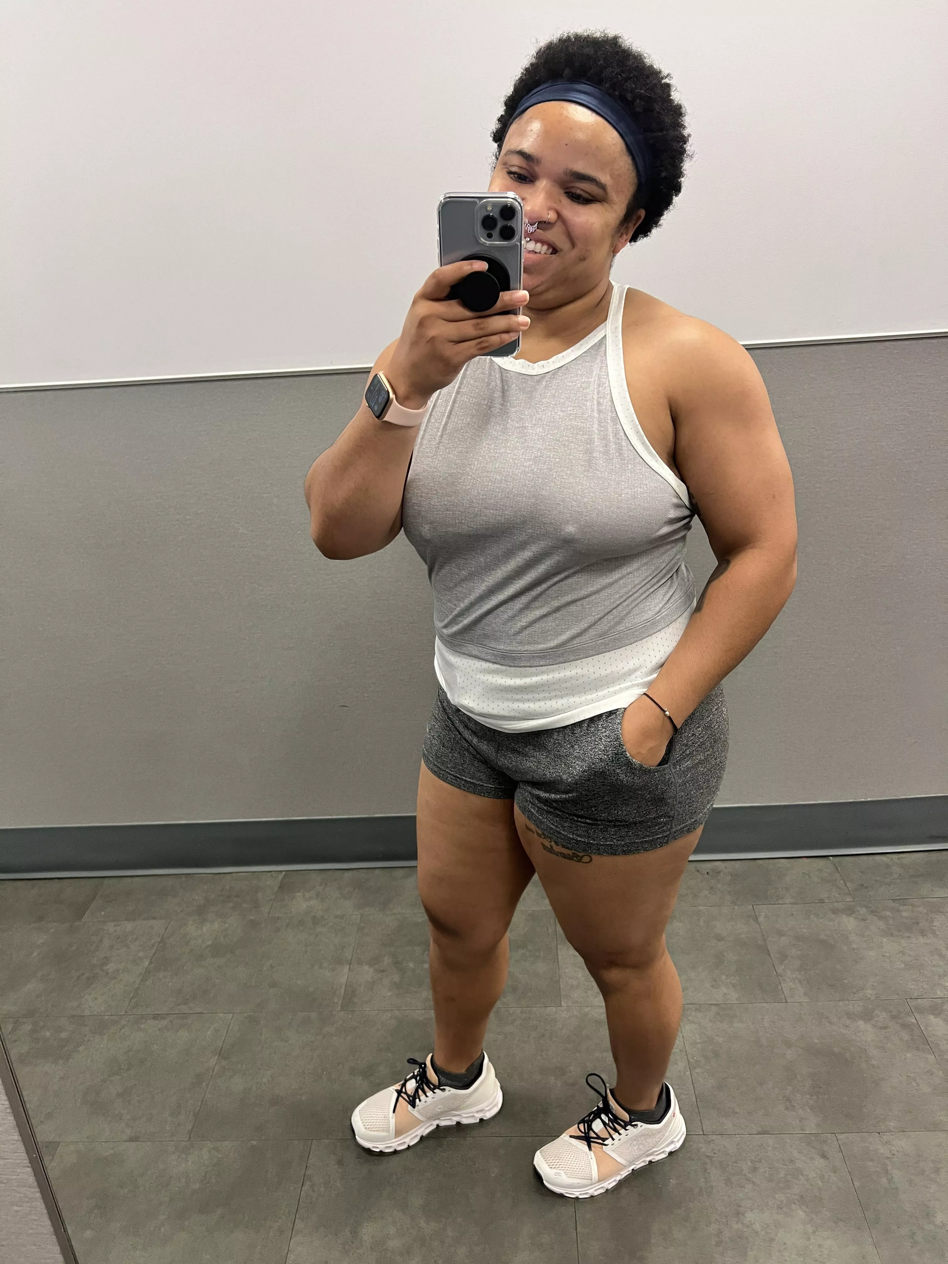 I love going braless at the gym posted by awholemessadessa