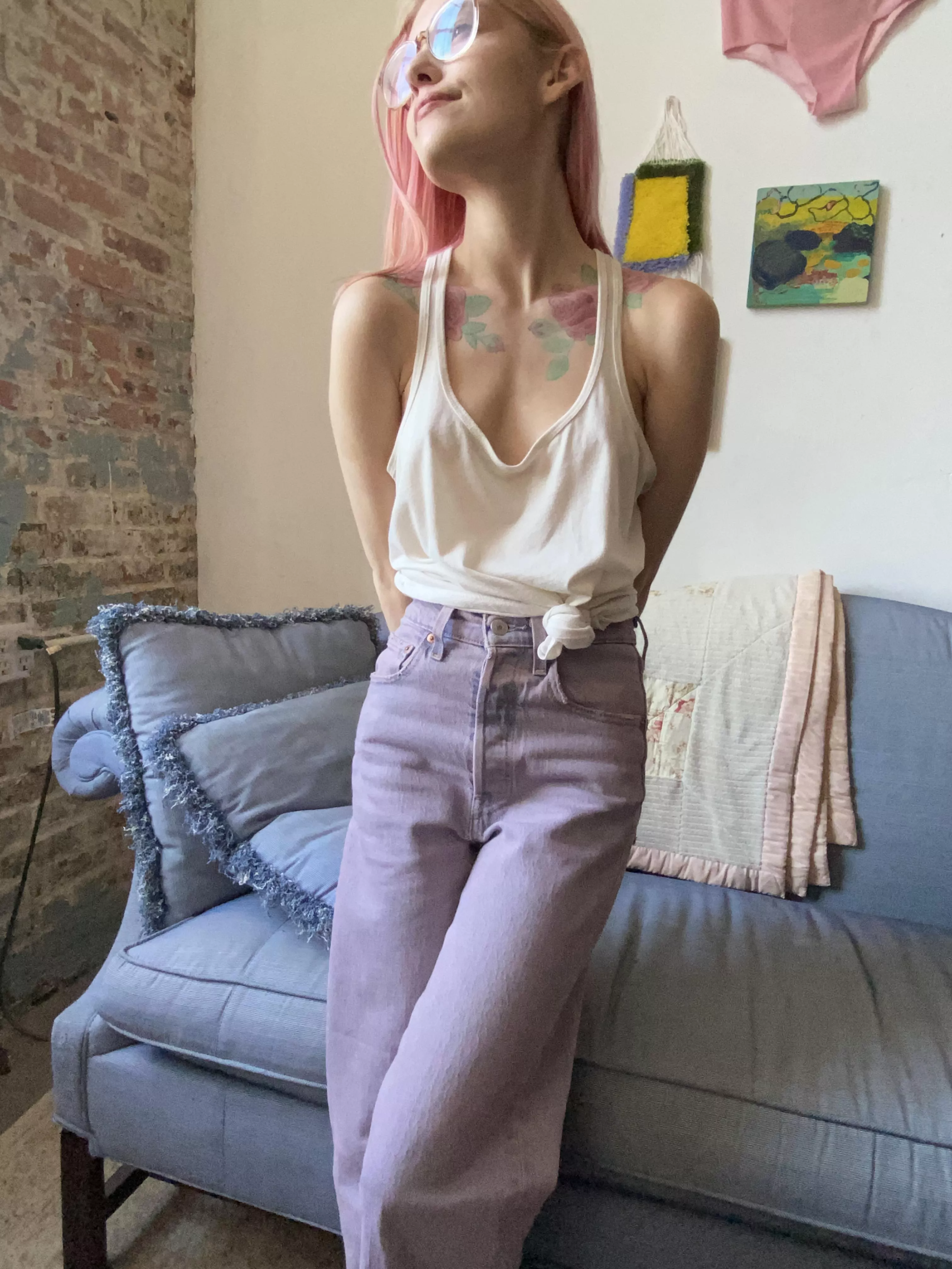 i love going braless in super thin shirts posted by sophiasmokes