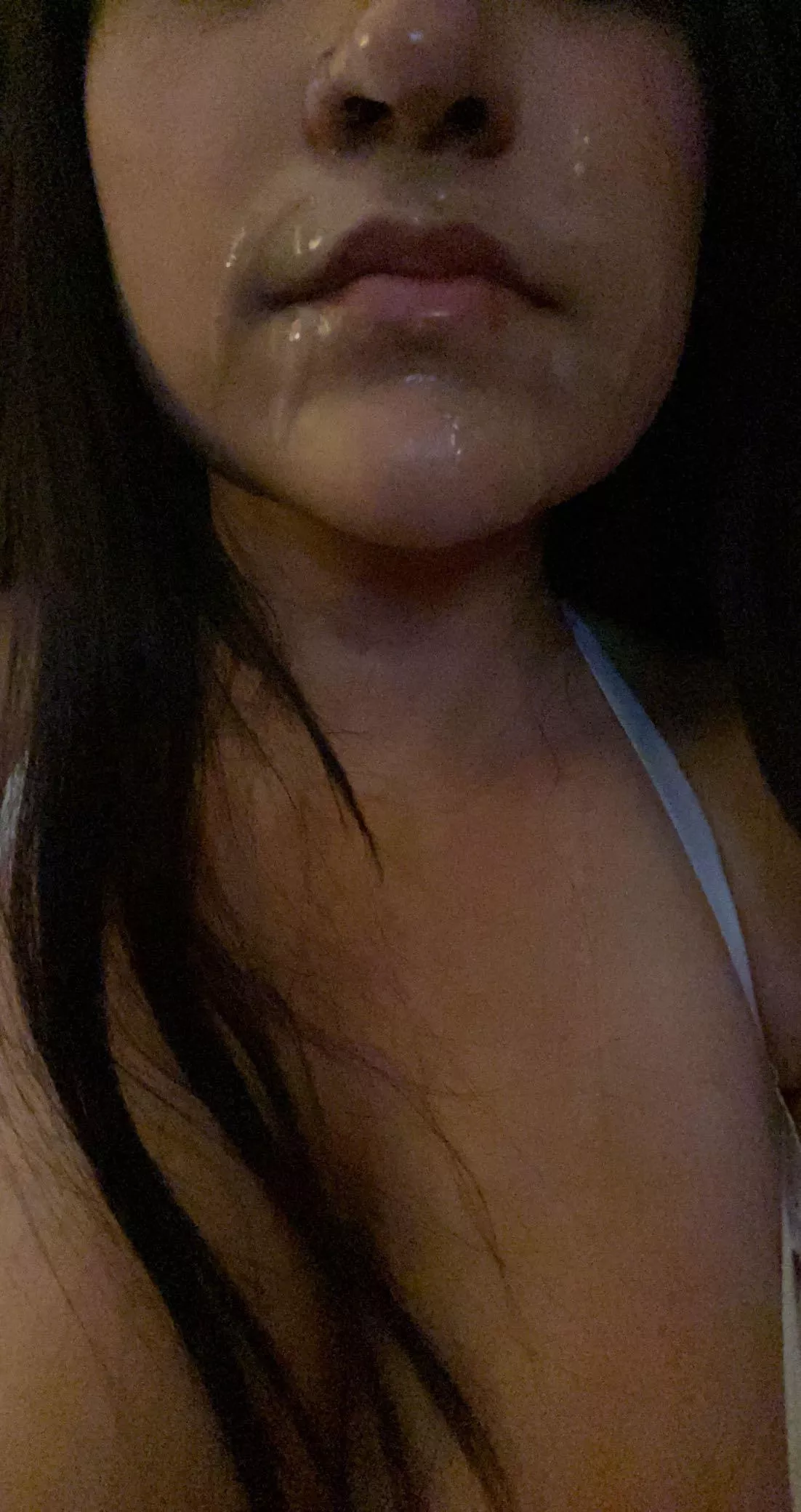 i love having my face covered in daddy’s cum :) posted by hereisdaddysprincess