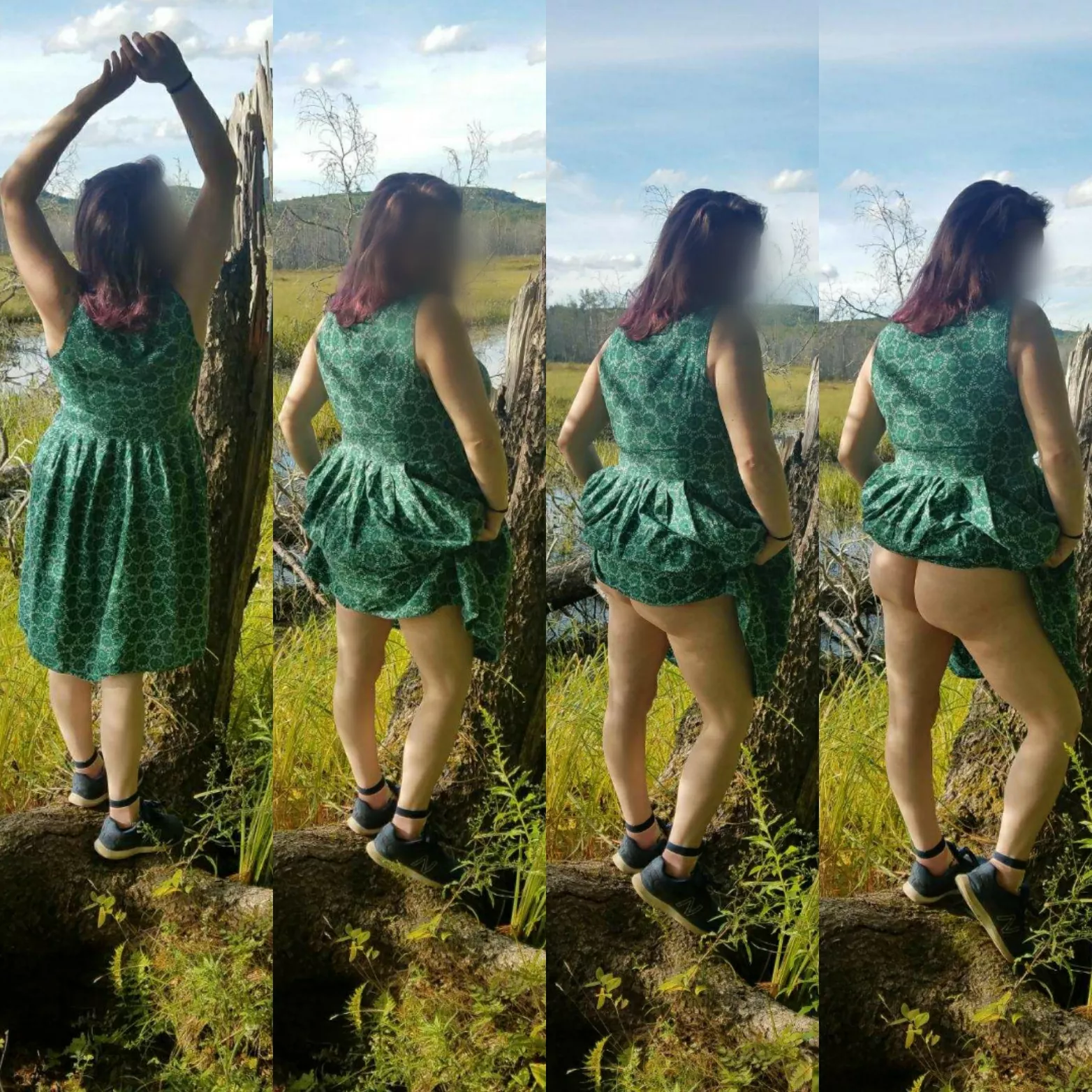 I love hiking and sundresses. I especially love hiking up my sunndress. F36 posted by [deleted]