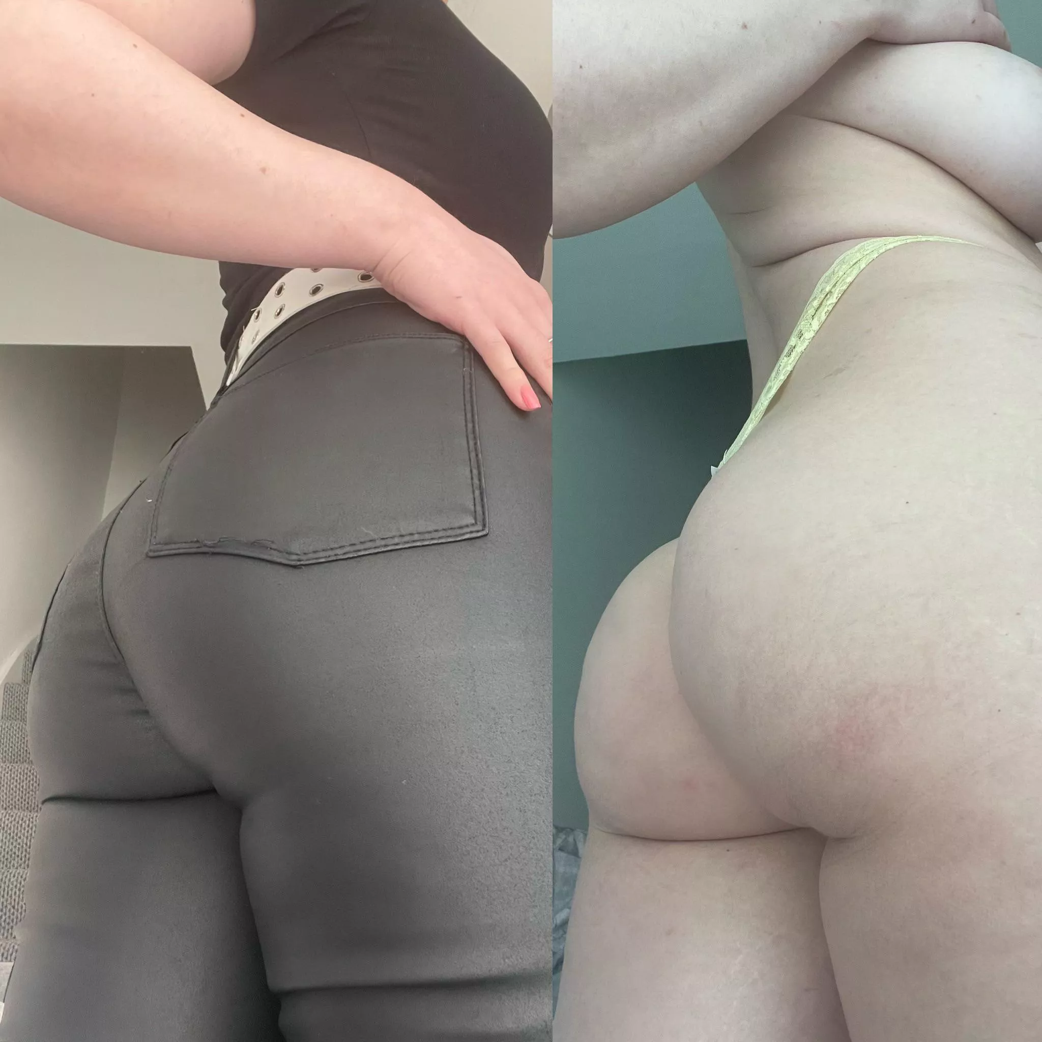 I love how my ass looks in pants almost as much as when itâ€™s naked posted by honeytxxx_