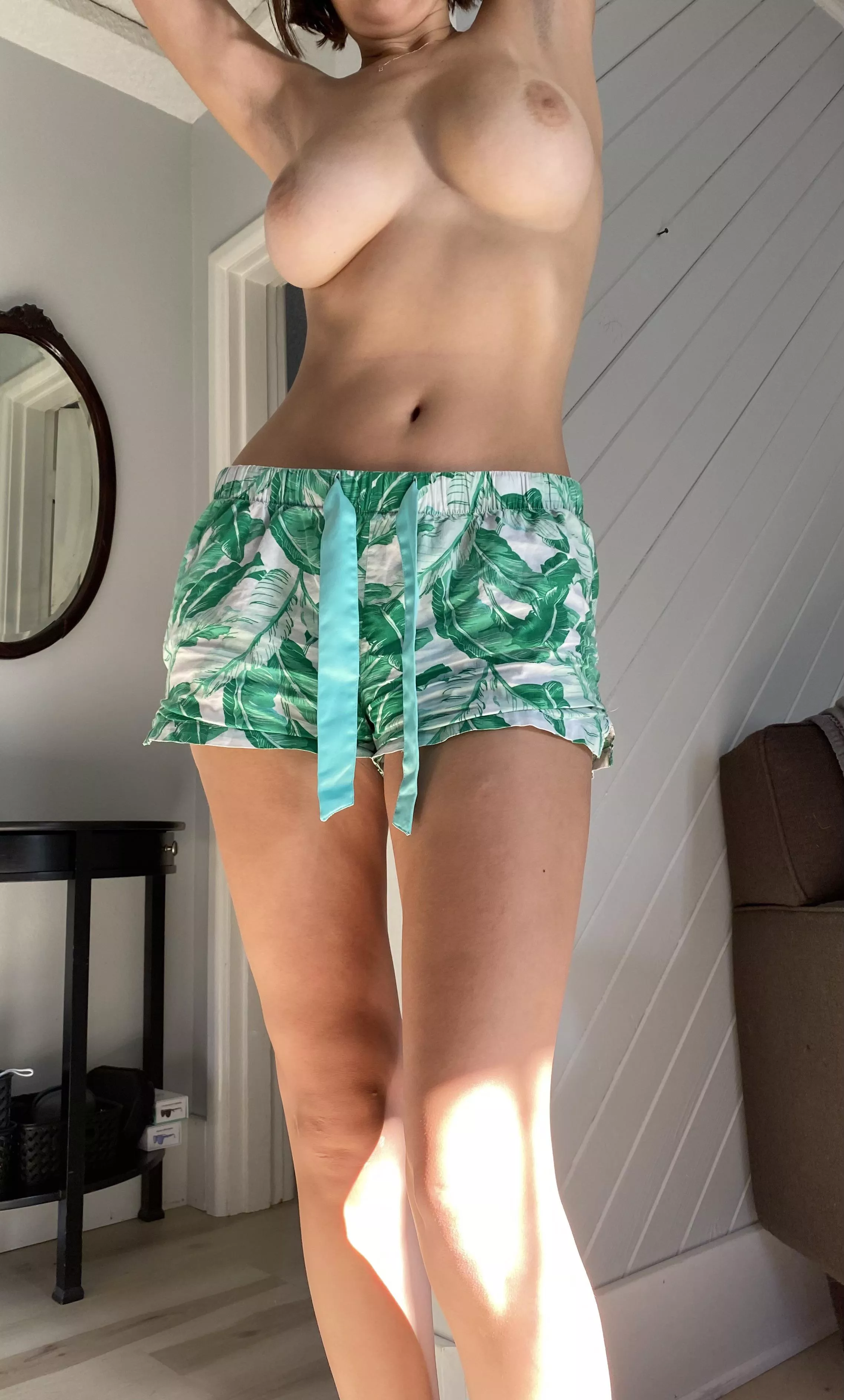 I love how tall this angle makes me look! [F] 5’10” posted by B698008