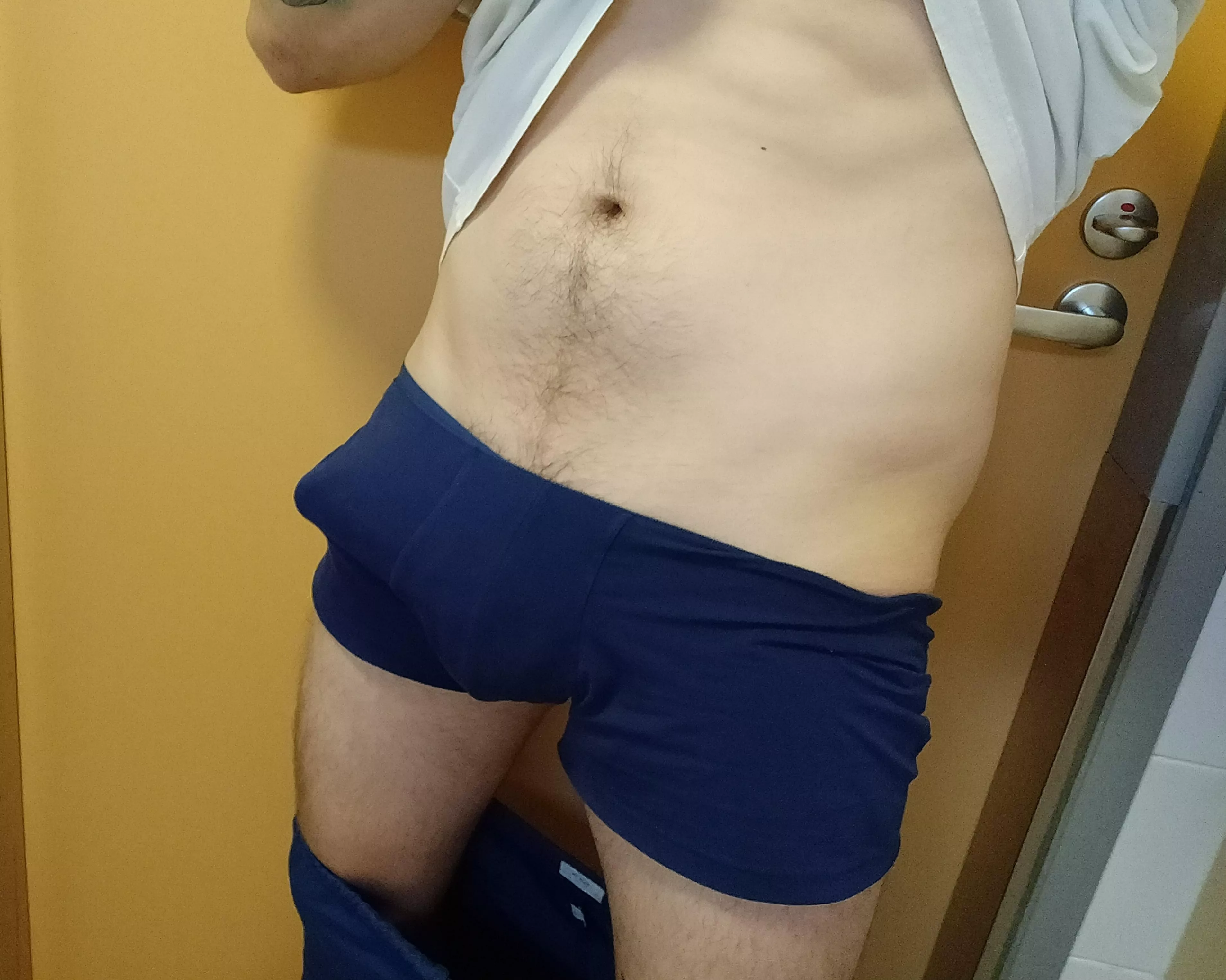 I love how these boxers stretch, [m]uch easier to work with a hard-on posted by sl1cky4