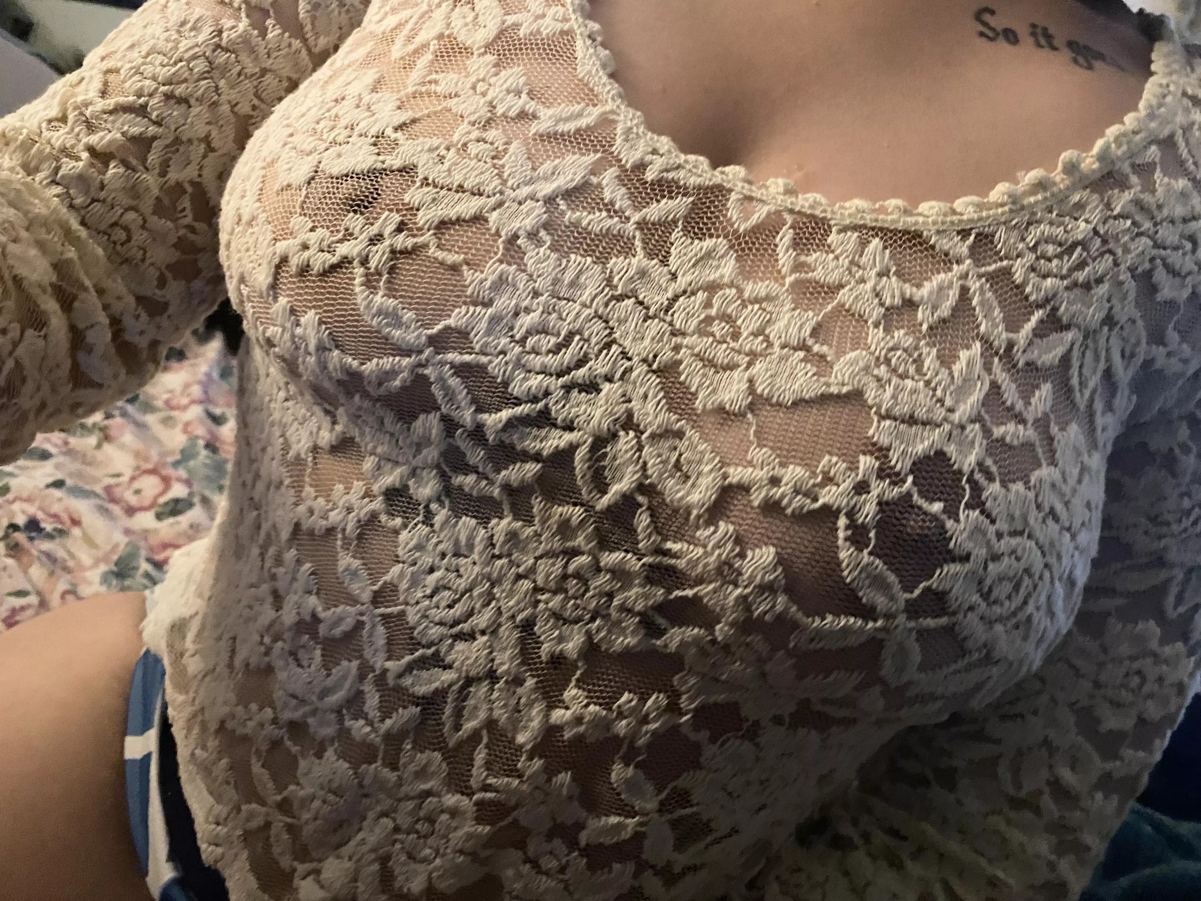 I love it when going braless shows off a little extra posted by zestypeachy