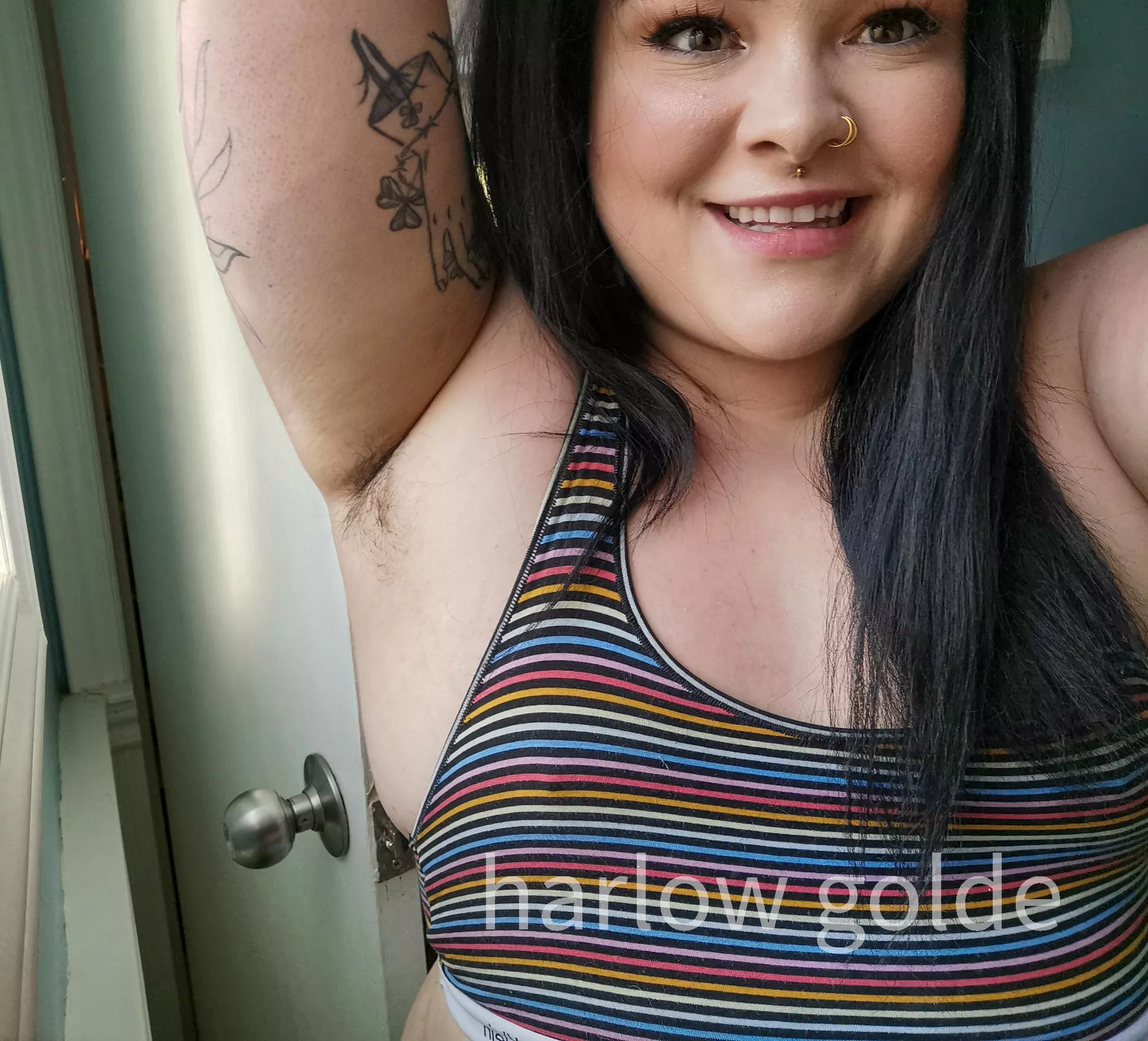 I love my fuzzy pits 🥰 i hope you do too posted by HarlowGolde