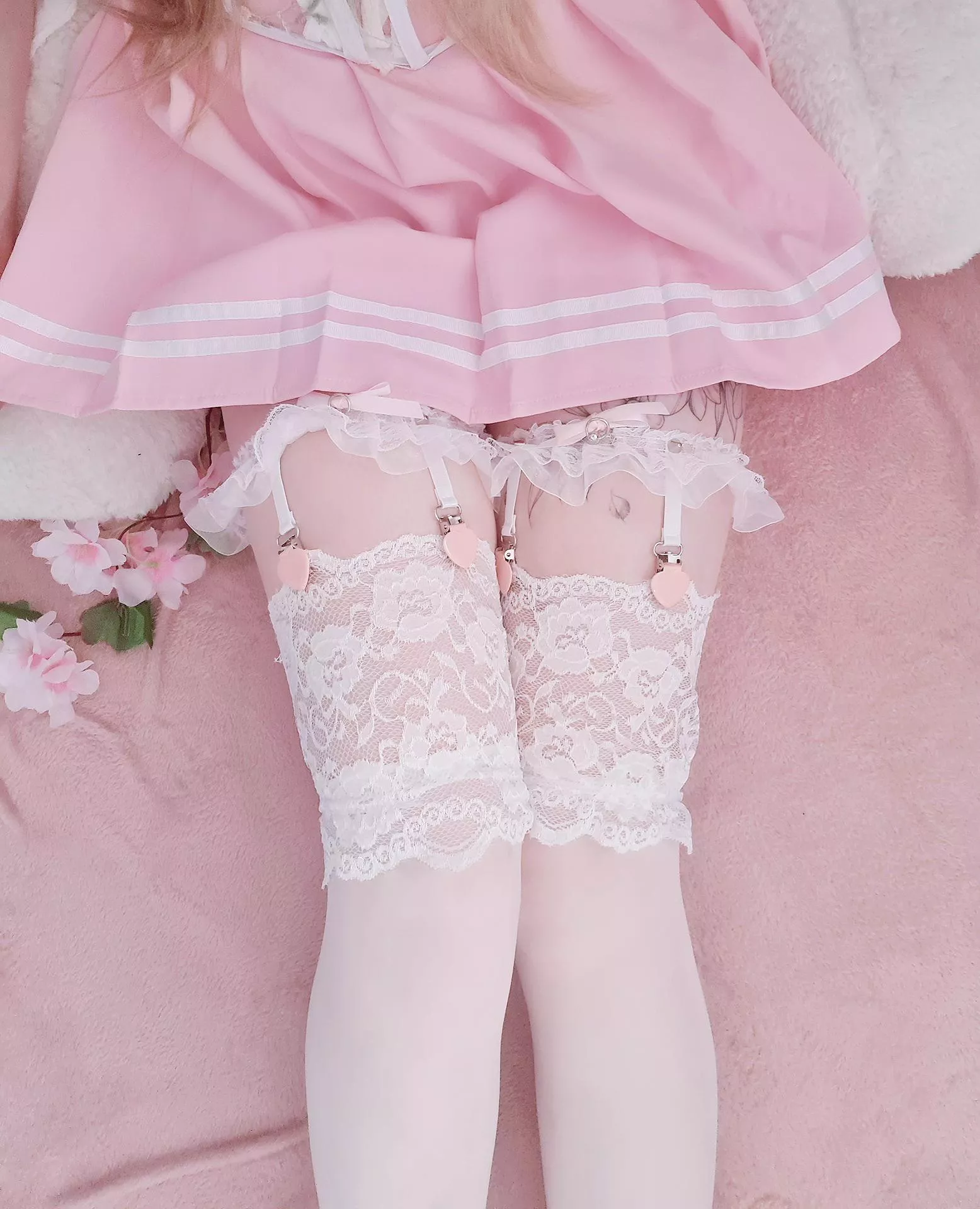 I love my new garters! They're so cute 🥰 posted by LittleSophieBoo