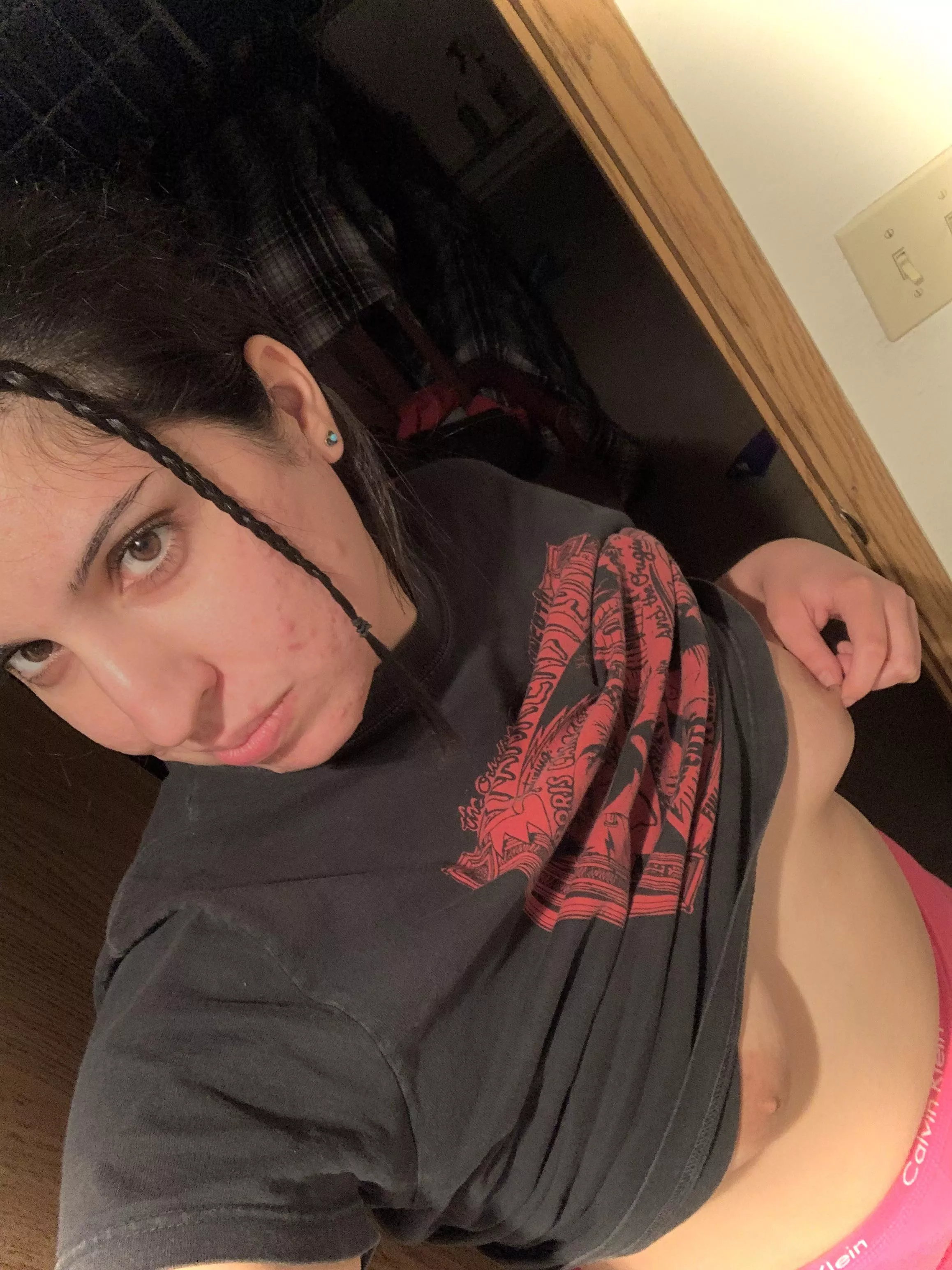 I love my puffy little boobs and nipples. posted by bloodlemynoodle