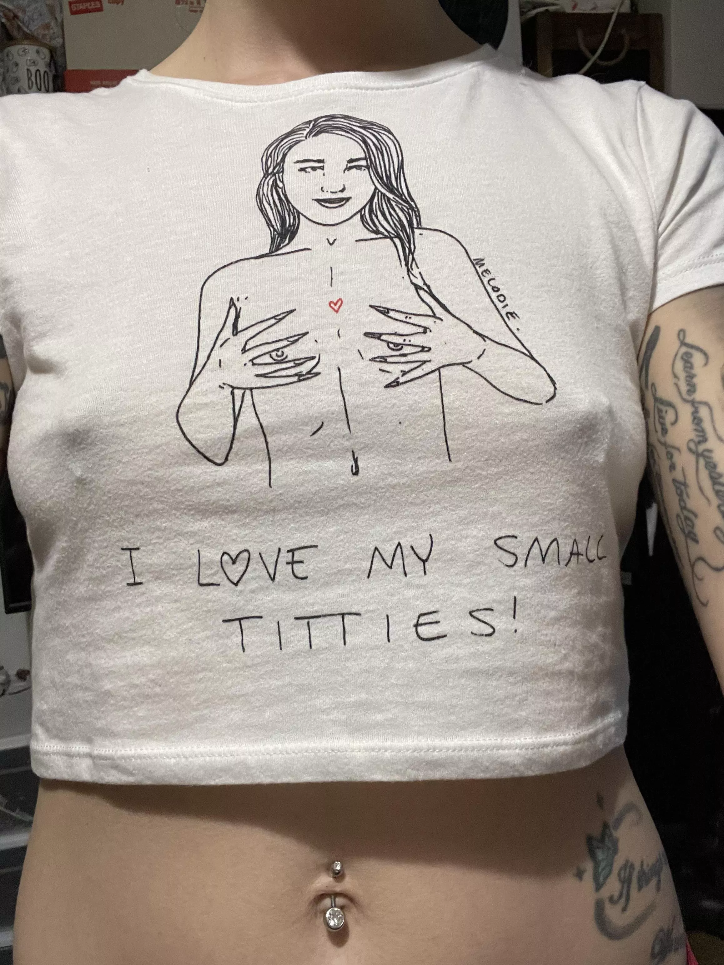 I love my small titties posted by HorrorSpace9222