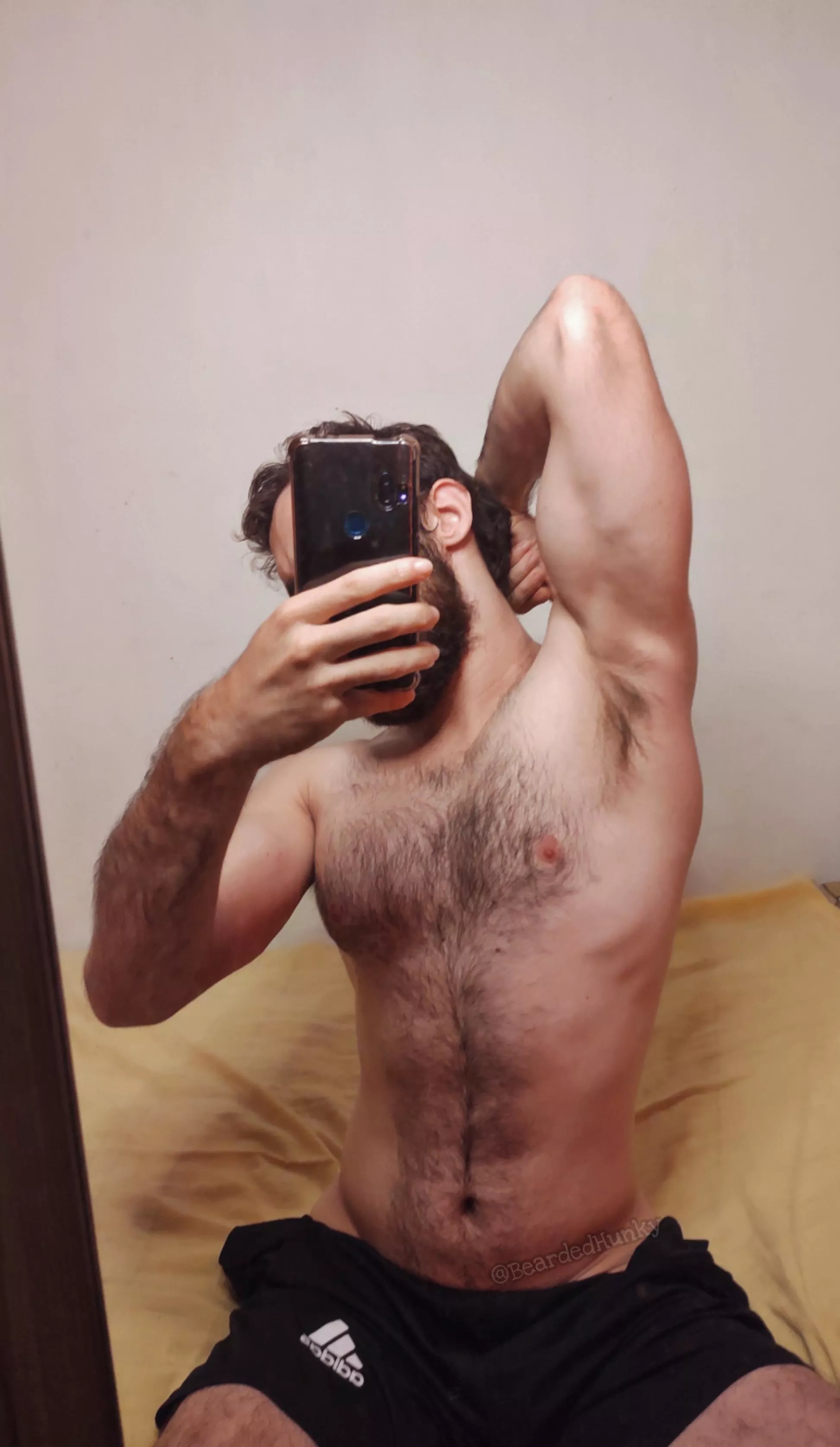 I love showing my armpit off posted by Bearded_Hunky