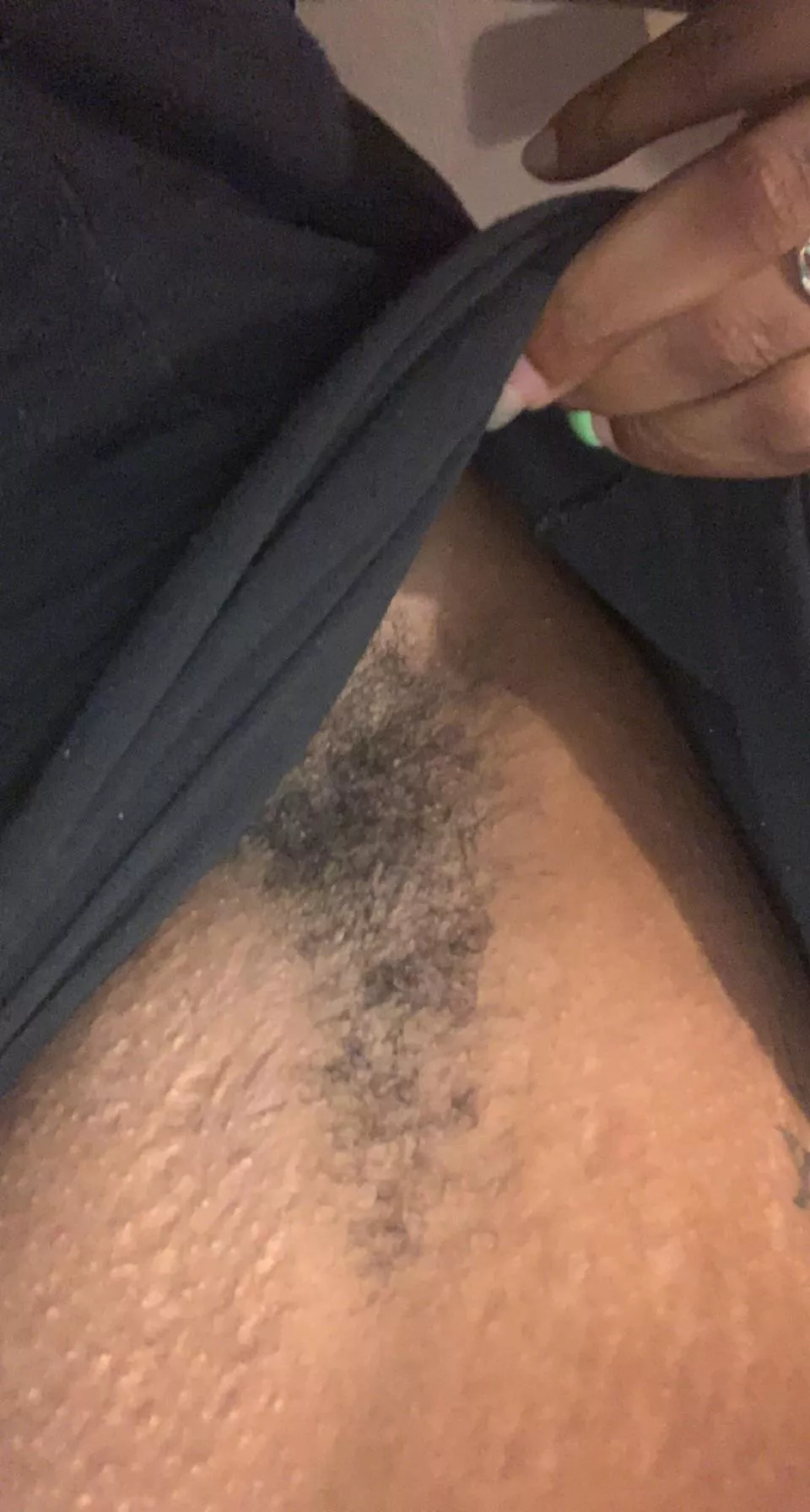 I love showing my friends my unshaved armpits. posted by 420_spice