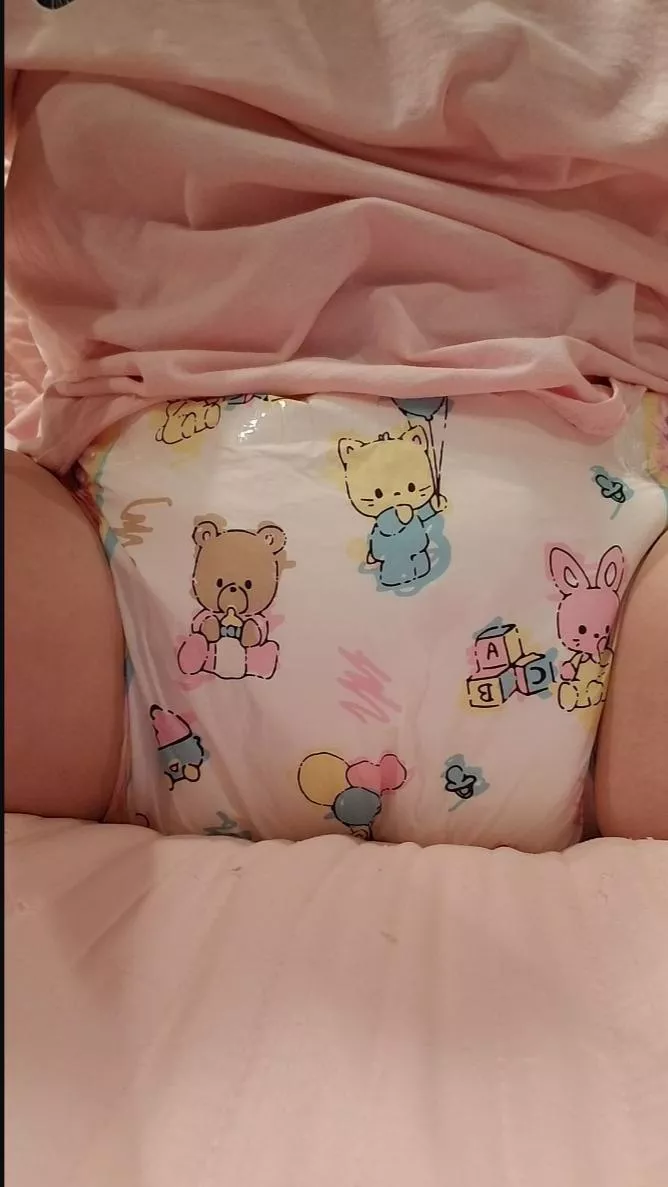 I LOVE the teddy bears on these, but they have to be playpen pampers cos they are way too thick and bulky to move around in them. Super cute tho!! ðŸ’“ðŸ’•ðŸ’“ðŸ˜Š posted by Baby_Girl_Mia