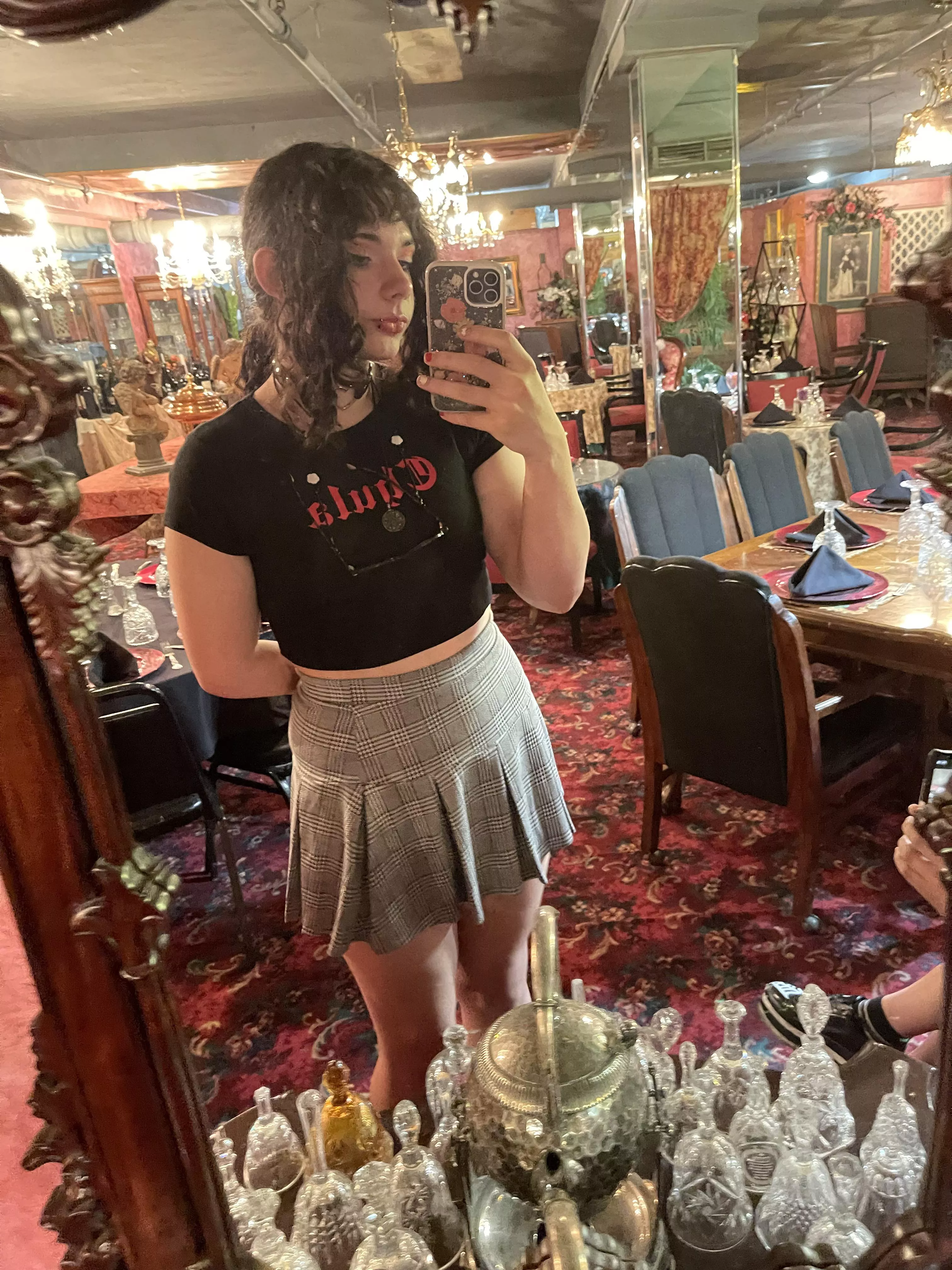 I love the vibe of my local antique store 💕 posted by NaughtyTgirls