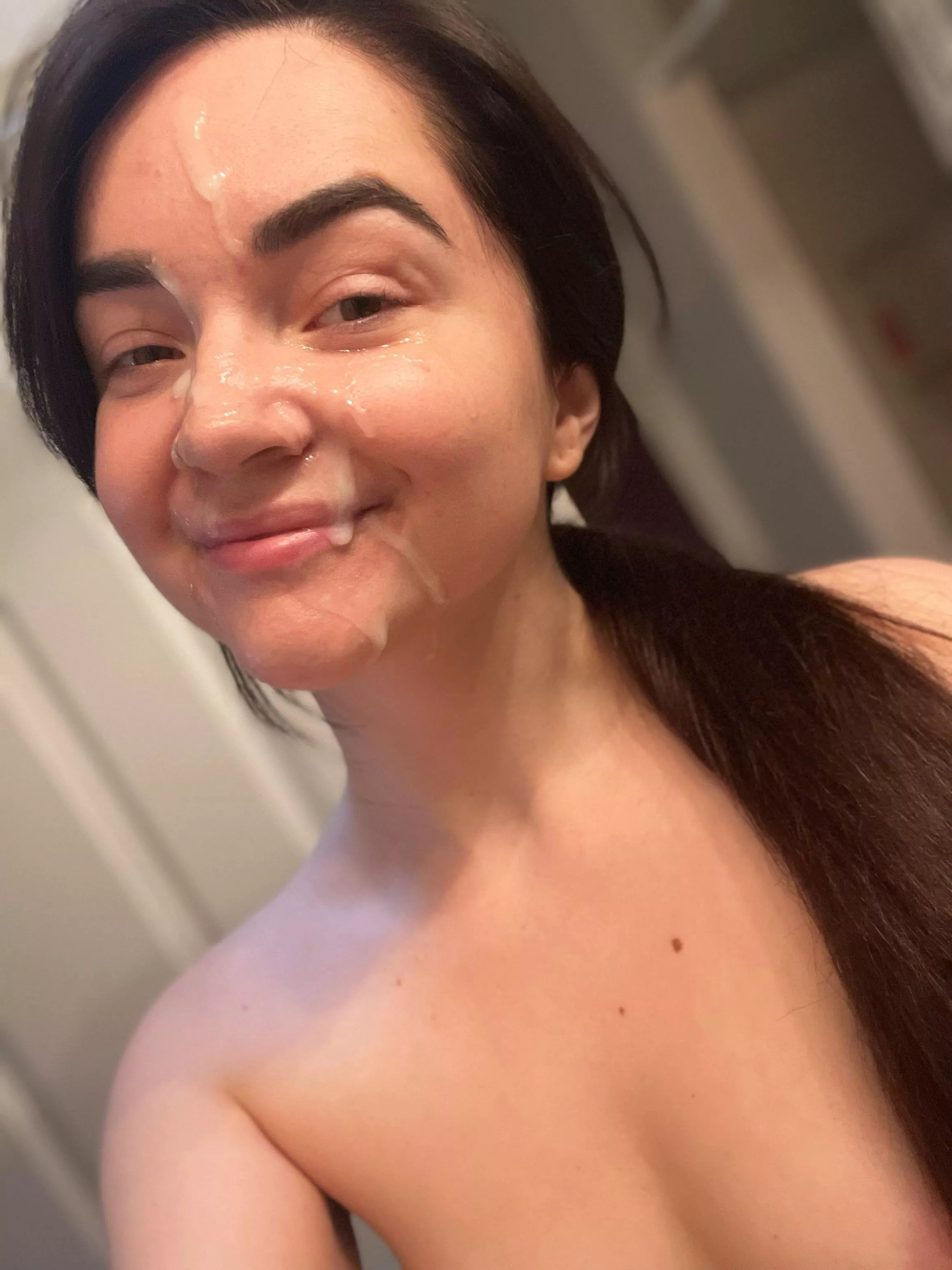 I love wearing cum posted by Hopie_Lynn