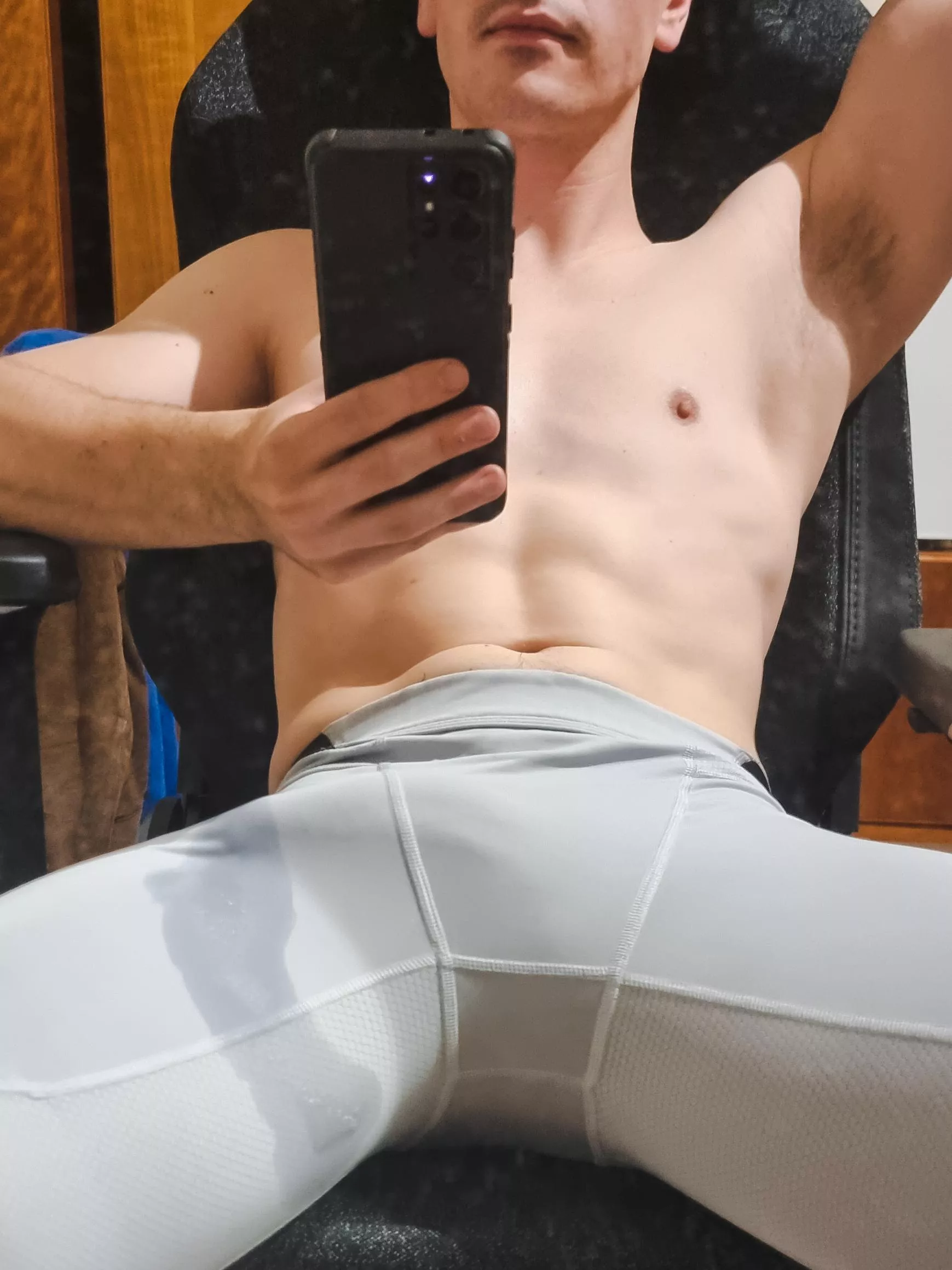 I made a mess cumming in my lycra... I need help cleaning this up posted by ab1234ba