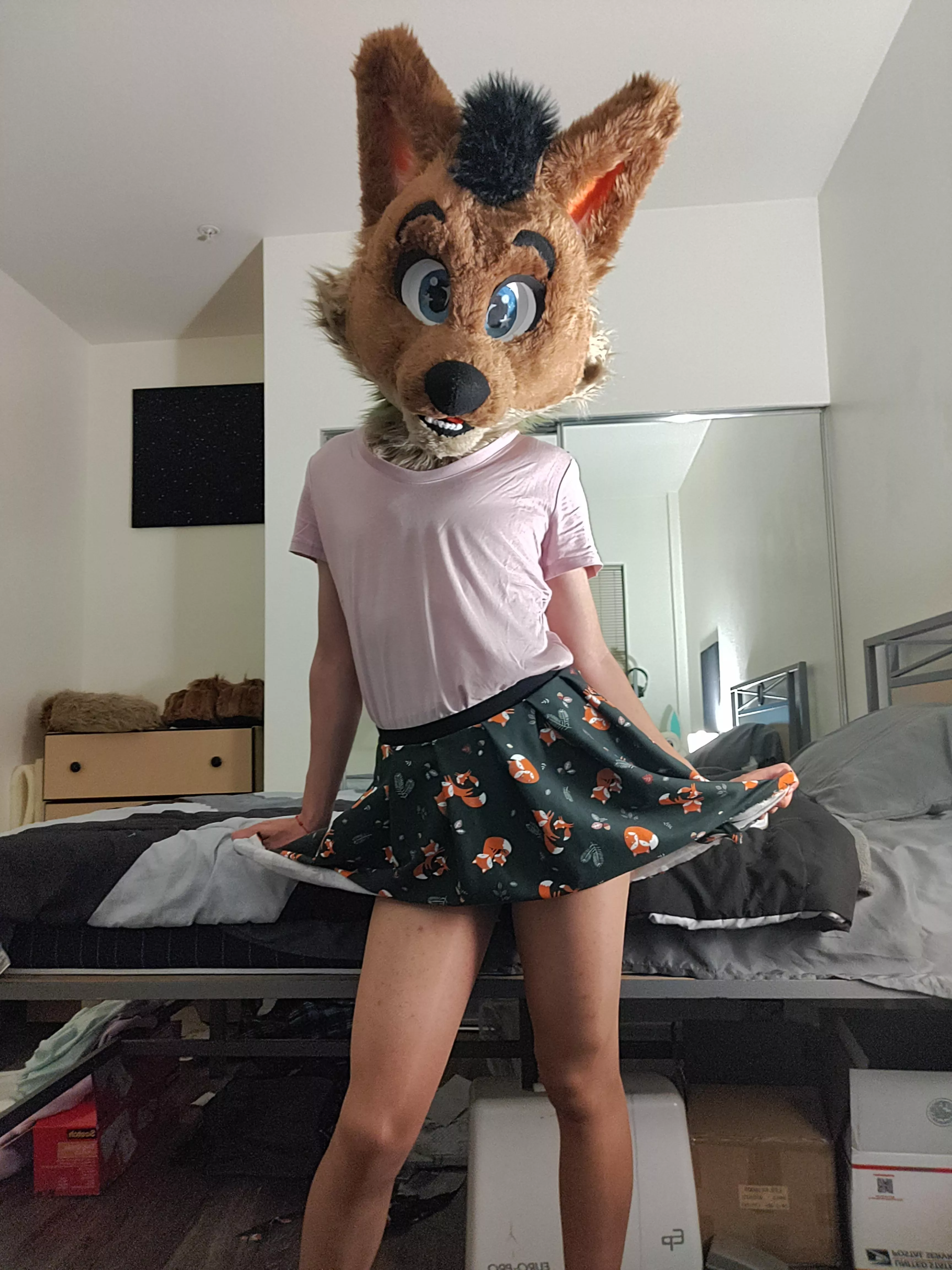 I made myself a skirt ðŸ’• posted by GazingFox