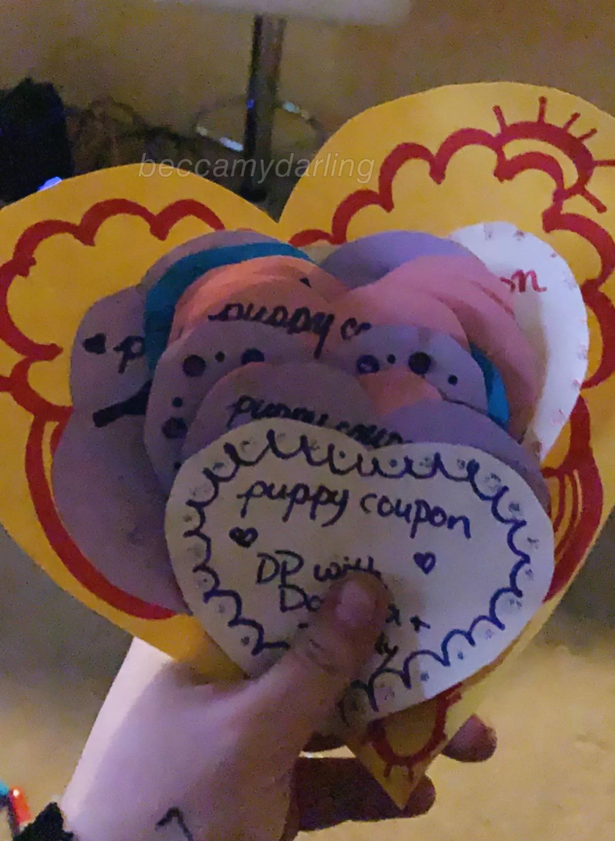 i made special valentines for my Owner! â™¡ posted by beccamydarling