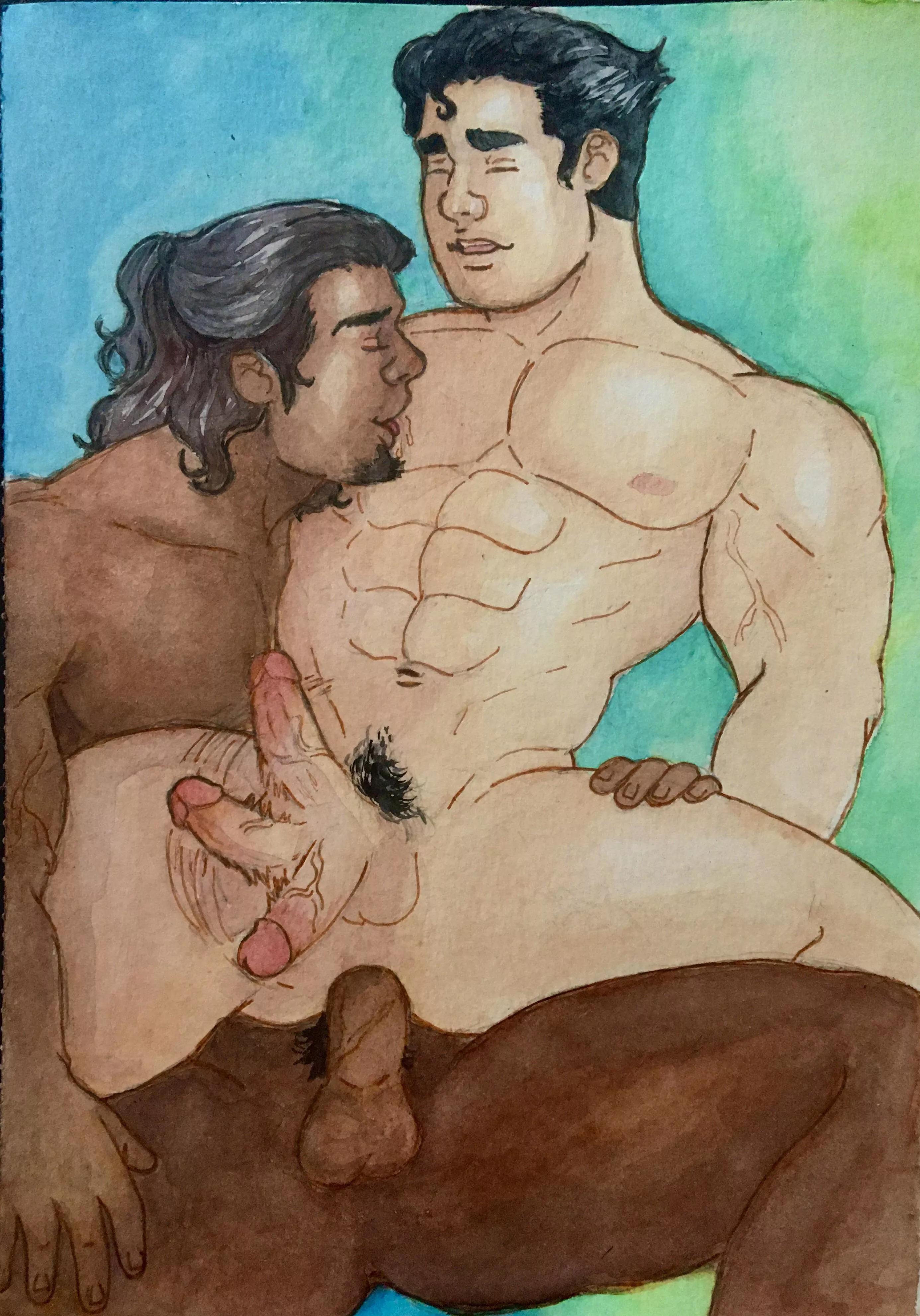 I need opinions part 2 Bolin and Tonraq ( watercolor) check my twitter and my patreon if you wanna help me out 🥰🥰 posted by Shioncc