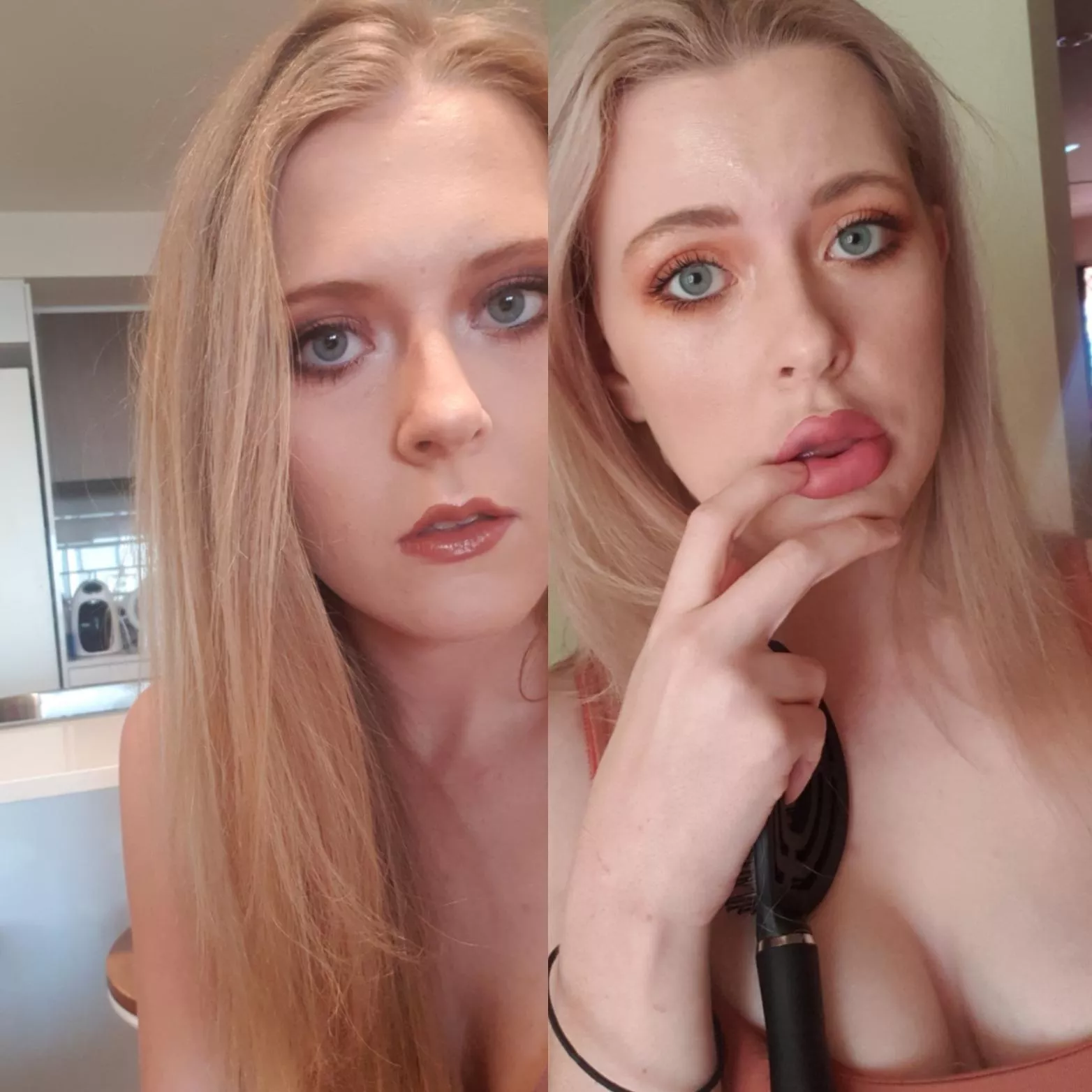 I promise this is my lawt lip transformation post for a while I'm just obsessed  posted by rainyrich