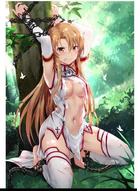 I really like Asuna bondage posted by machinezombie