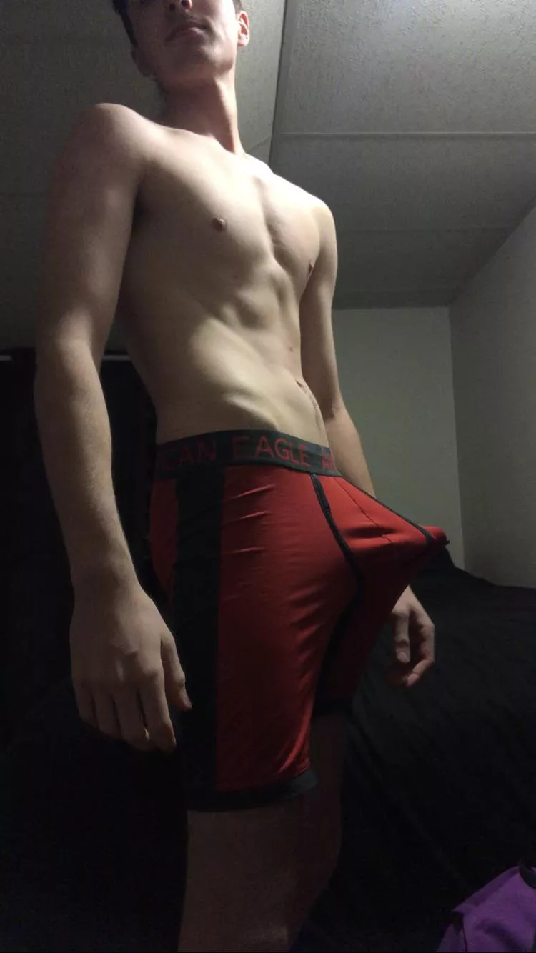 I think it’s trying to escape my underwear posted by sadboycad