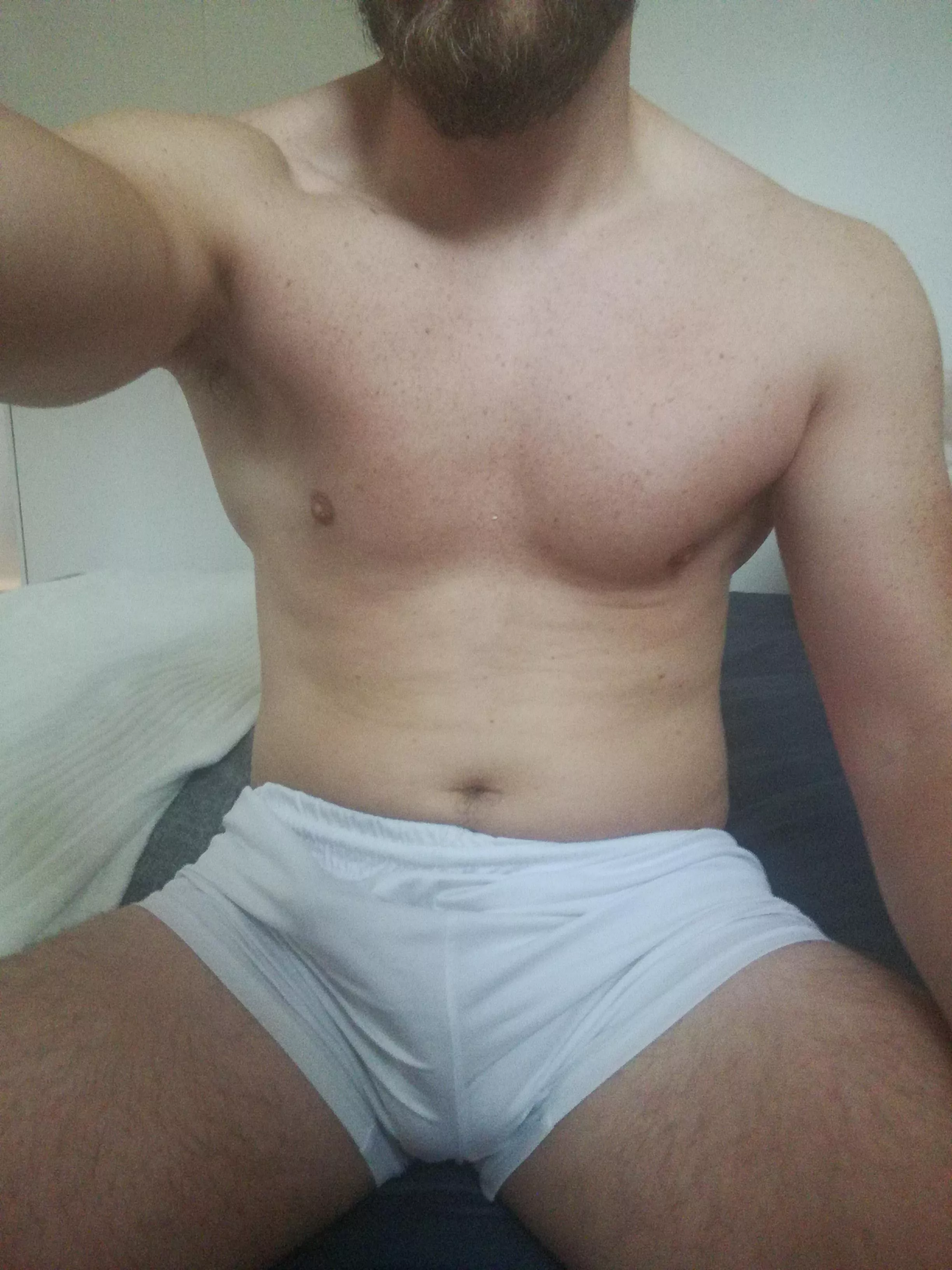 I think these shorts might show off a bit too much :) posted by dubfunguy