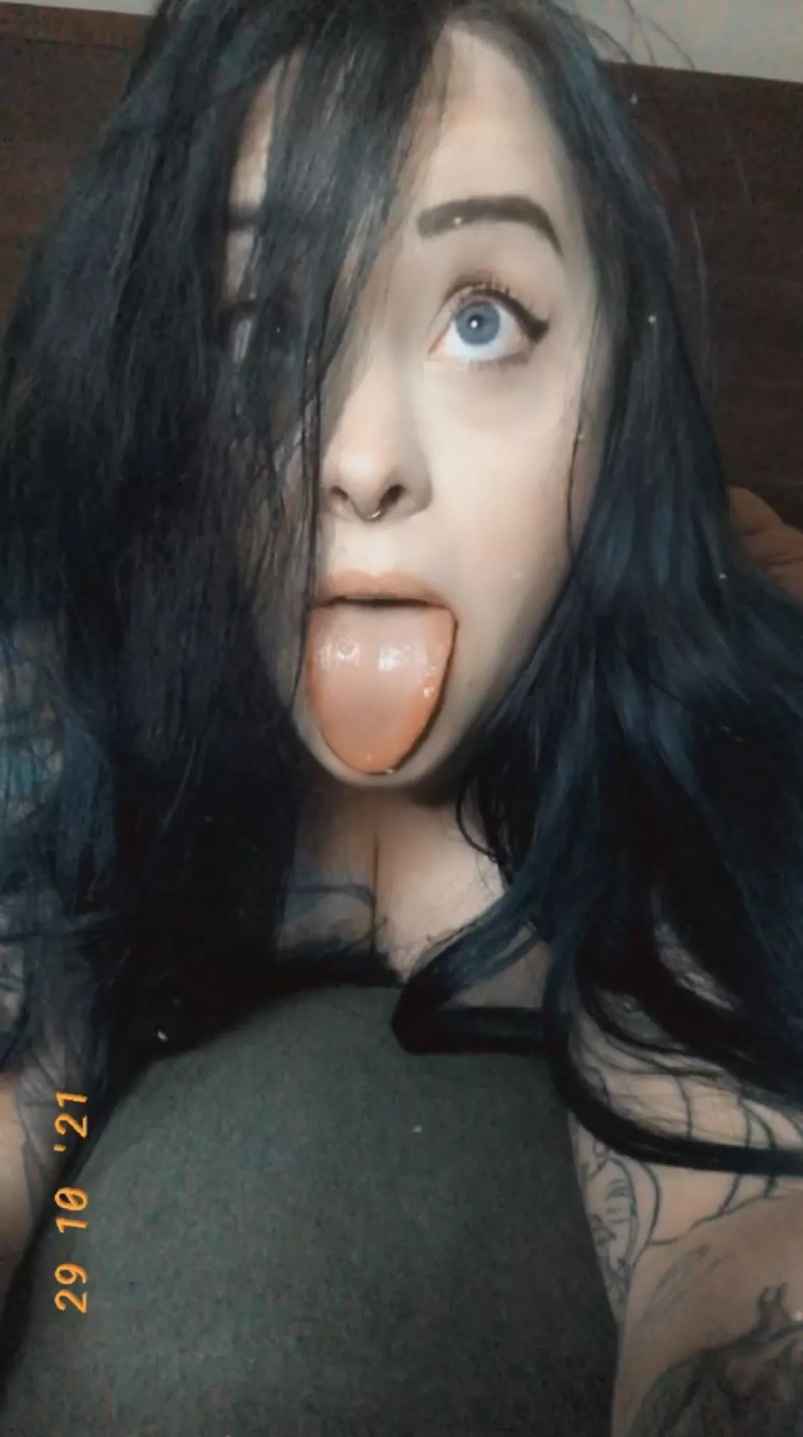 I think your cum would be a good addition to my pretty little face. posted by Thattattooedgirl_