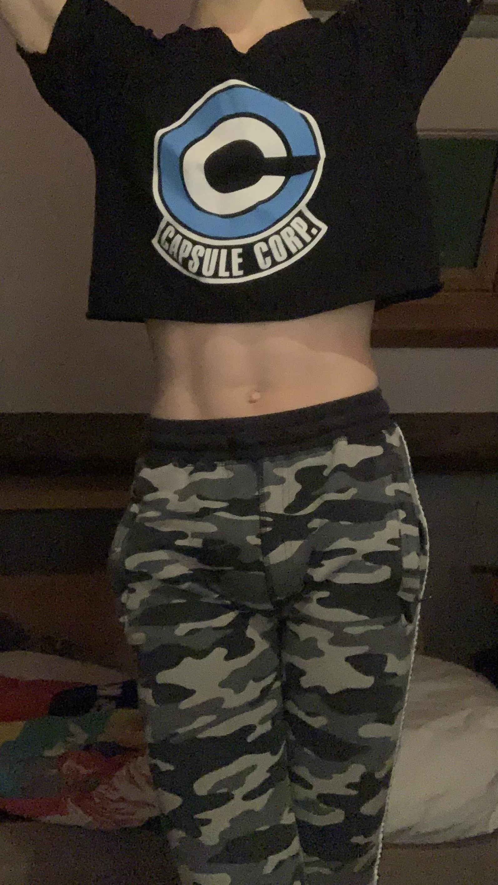 I tried to make a crop top from old shirt do you think it turned out well? posted by Gamertje3